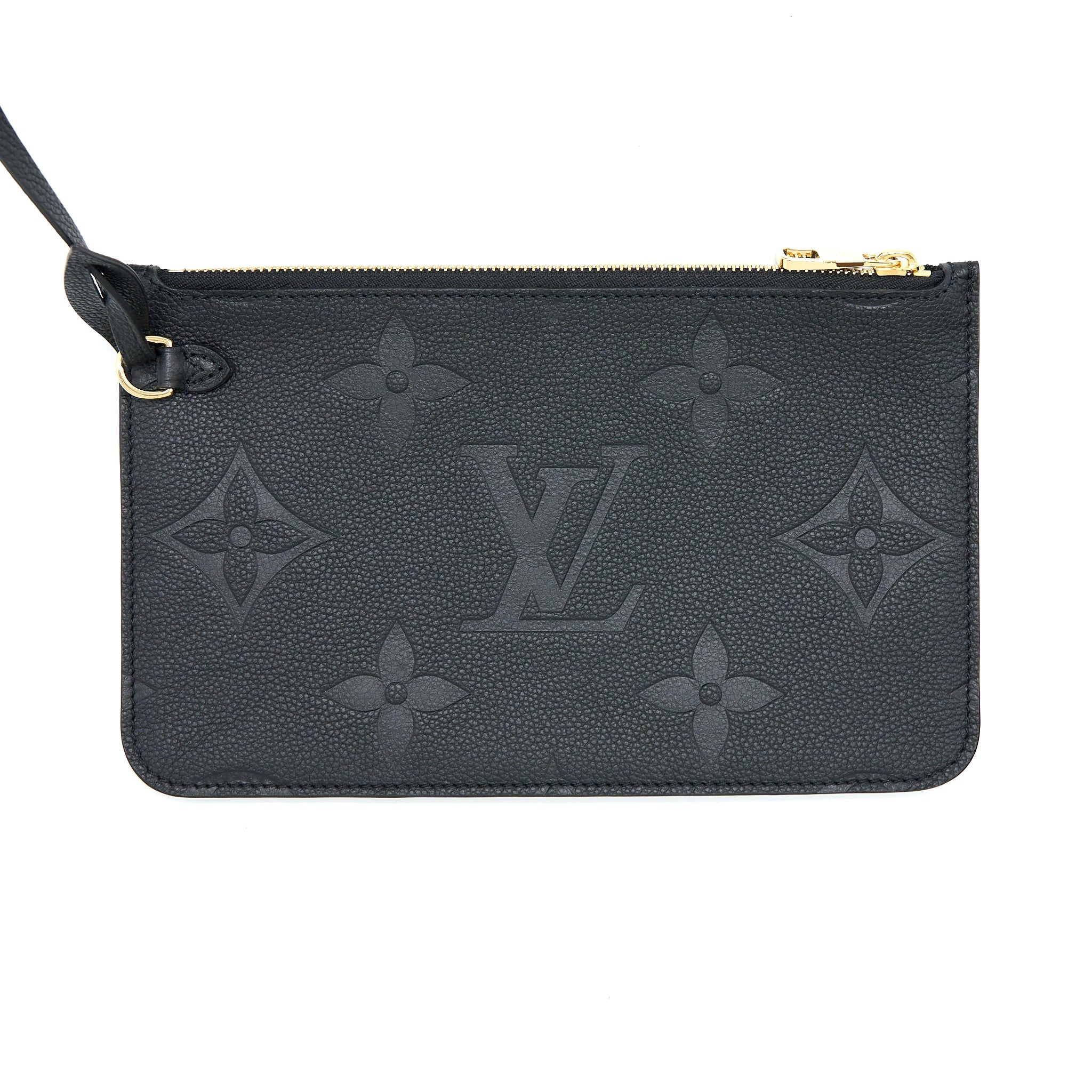 LOUIS VUITTON NEVERFULL MM MONOGRAM EMPREINTE BLACK GHW - Image 11
