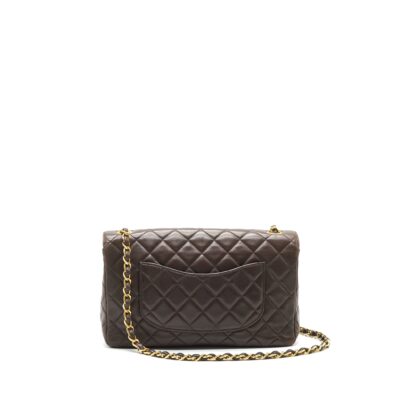 Alternative view of CHANEL MEDIUM FLAP BAG CHOCOLATE GHW