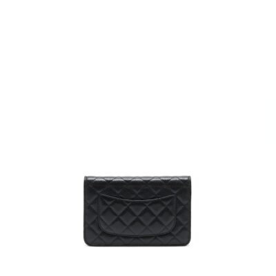 Alternative view of CHANEL WALLET ON CHAIN CAVIAR BLACK GHW