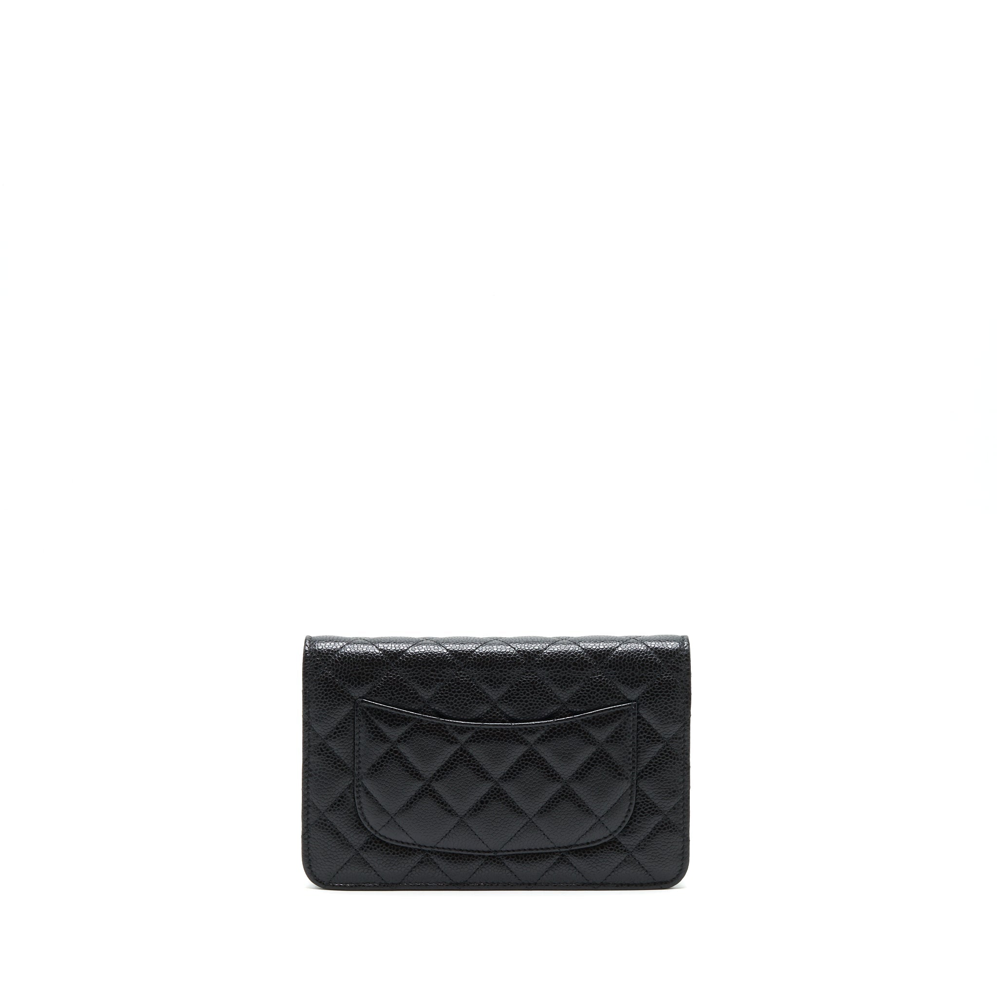 CHANEL WALLET ON CHAIN CAVIAR BLACK GHW - Image 2