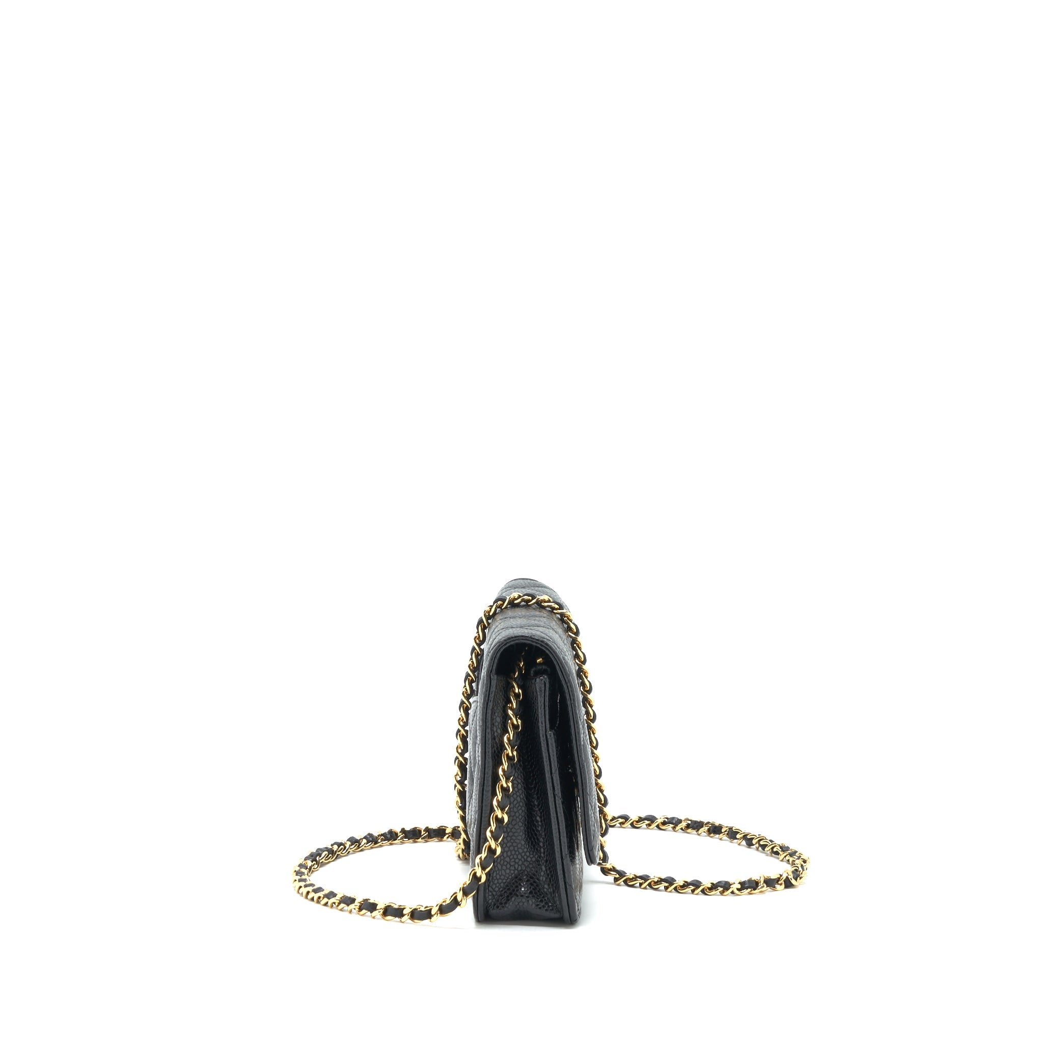 CHANEL WALLET ON CHAIN CAVIAR BLACK GHW - Image 3