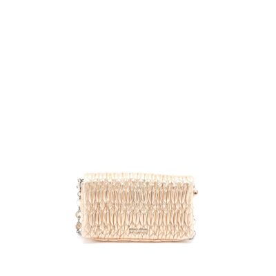 Alternative view of MIUMIU CRYSTAL SHOULDER BAG NAPPA CIPRIA LAME SHW