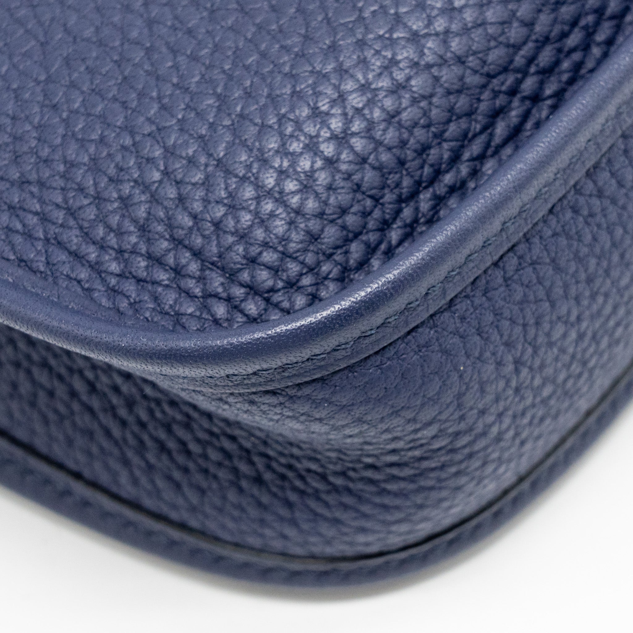 HERMES MINI EVELYNE CLEMENCE BLUE GHW - Image 10