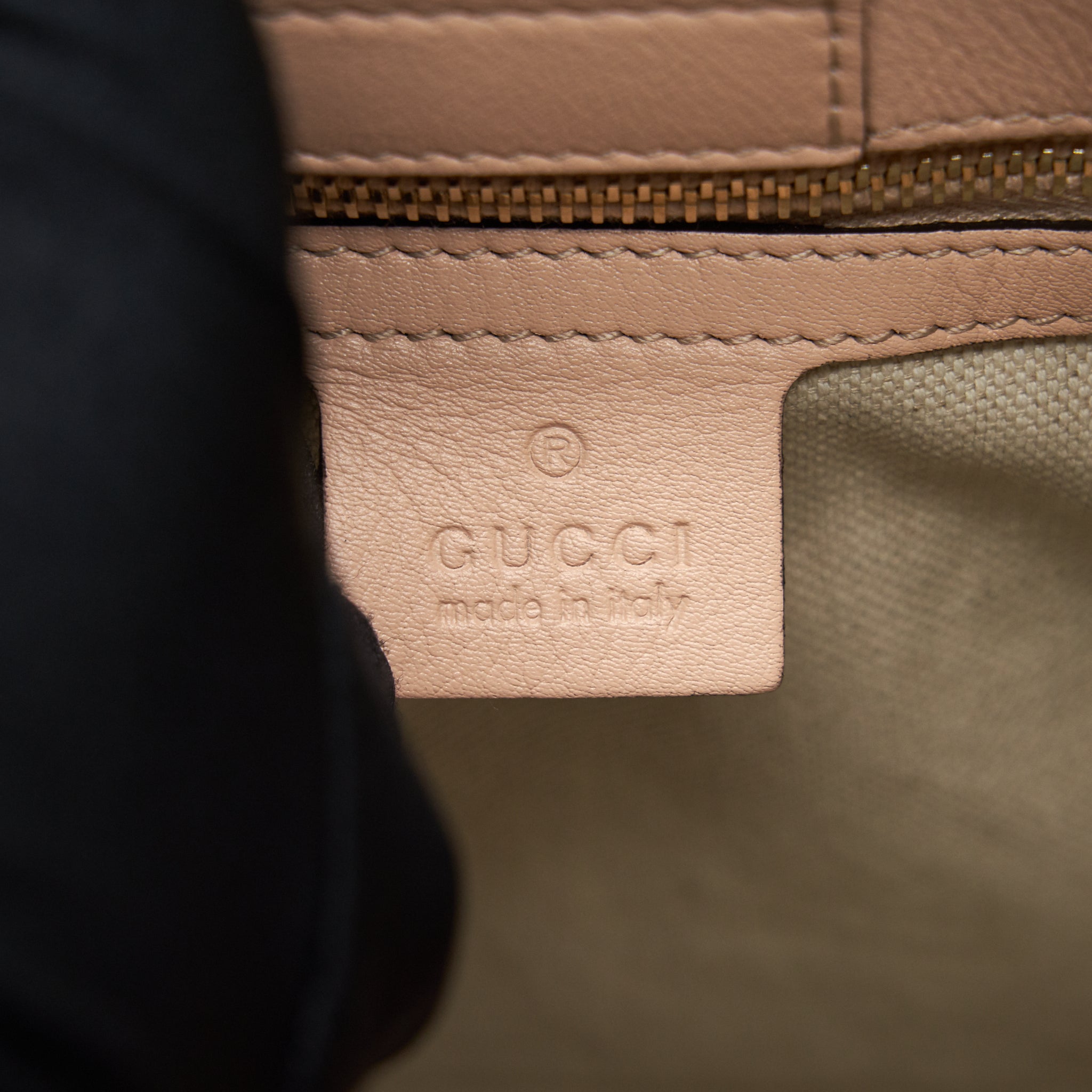 GUCCI PYTHON LEATHER BAMBOO HANDLE DIANA TOTE BAG - Image 9