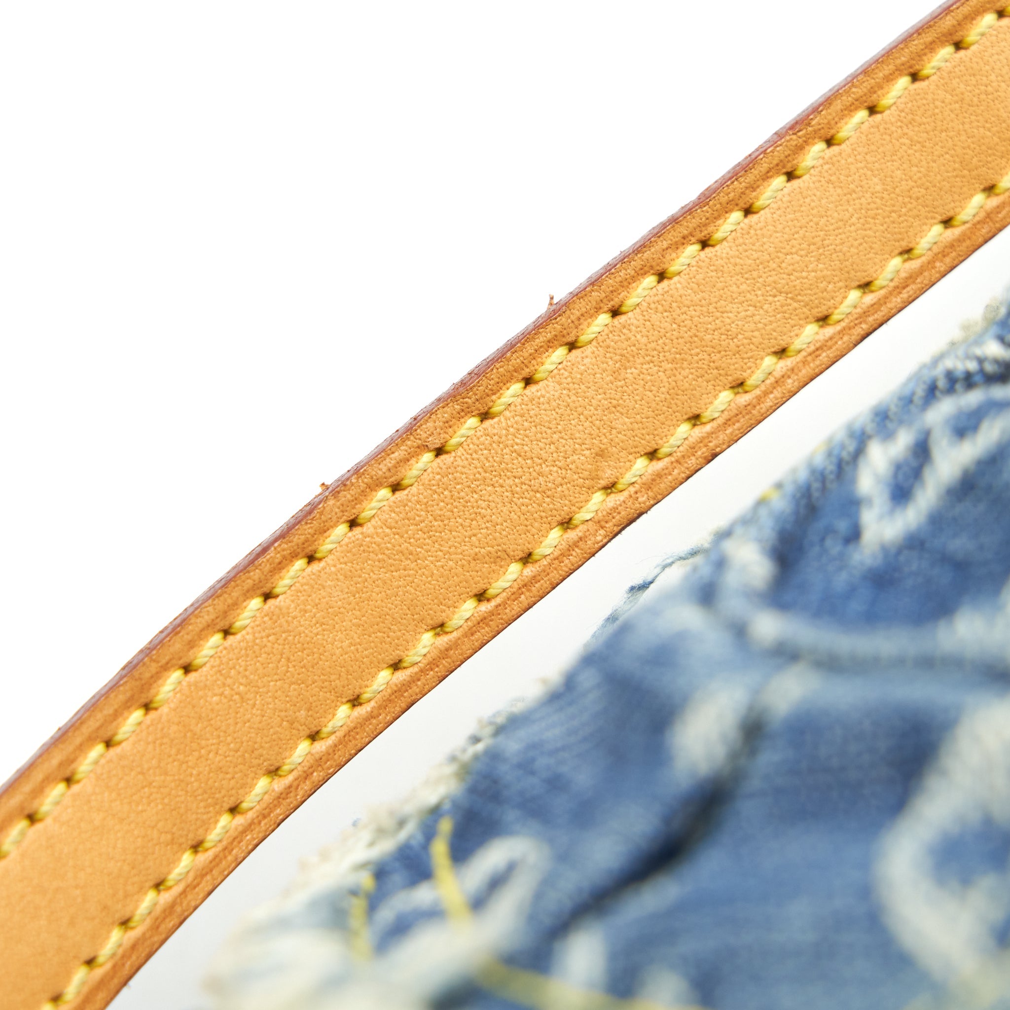 LOUIS VUITTON VINTAGE DENIM SHOULDER BAG MULTICOLOUR - Image 11