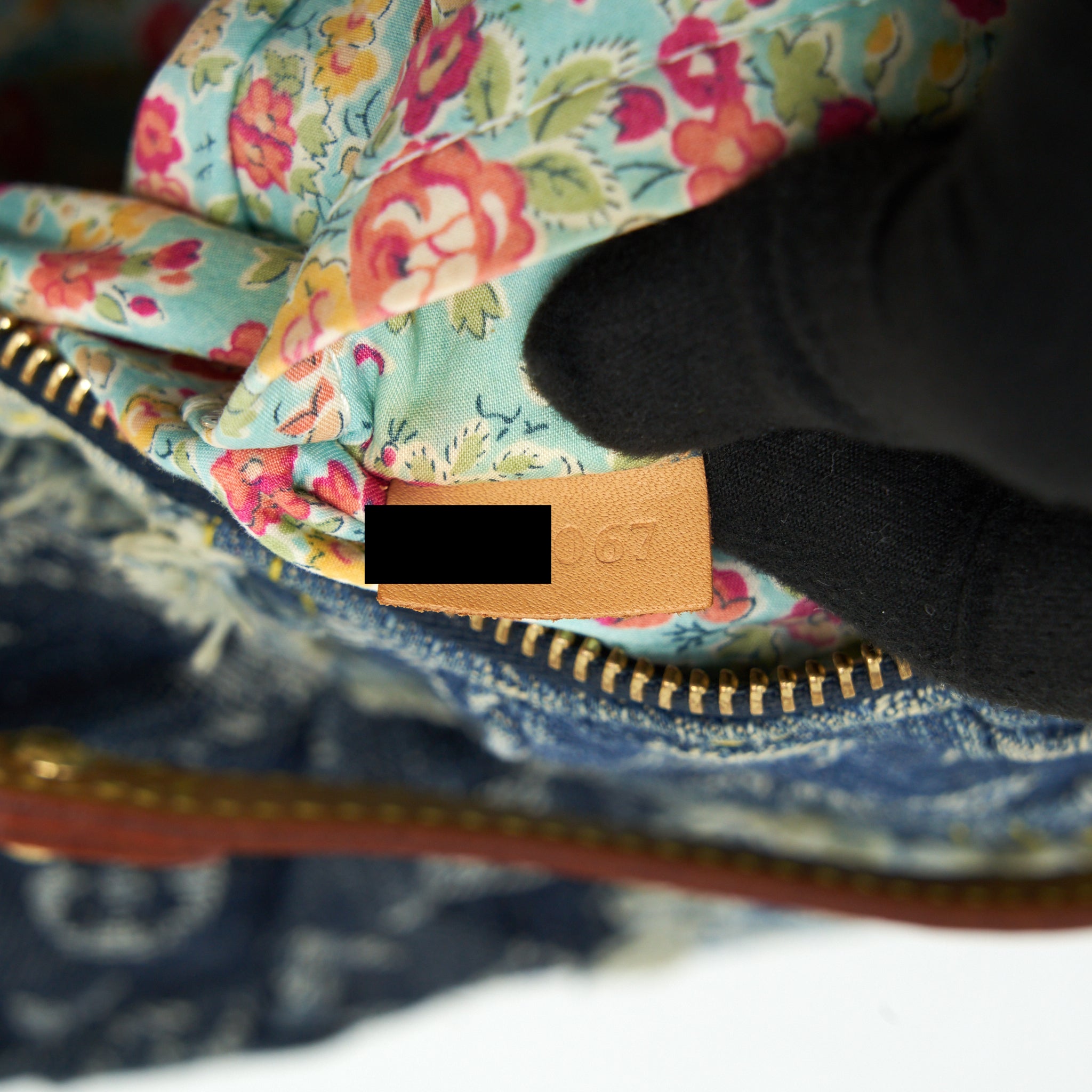 LOUIS VUITTON VINTAGE DENIM SHOULDER BAG MULTICOLOUR - Image 15