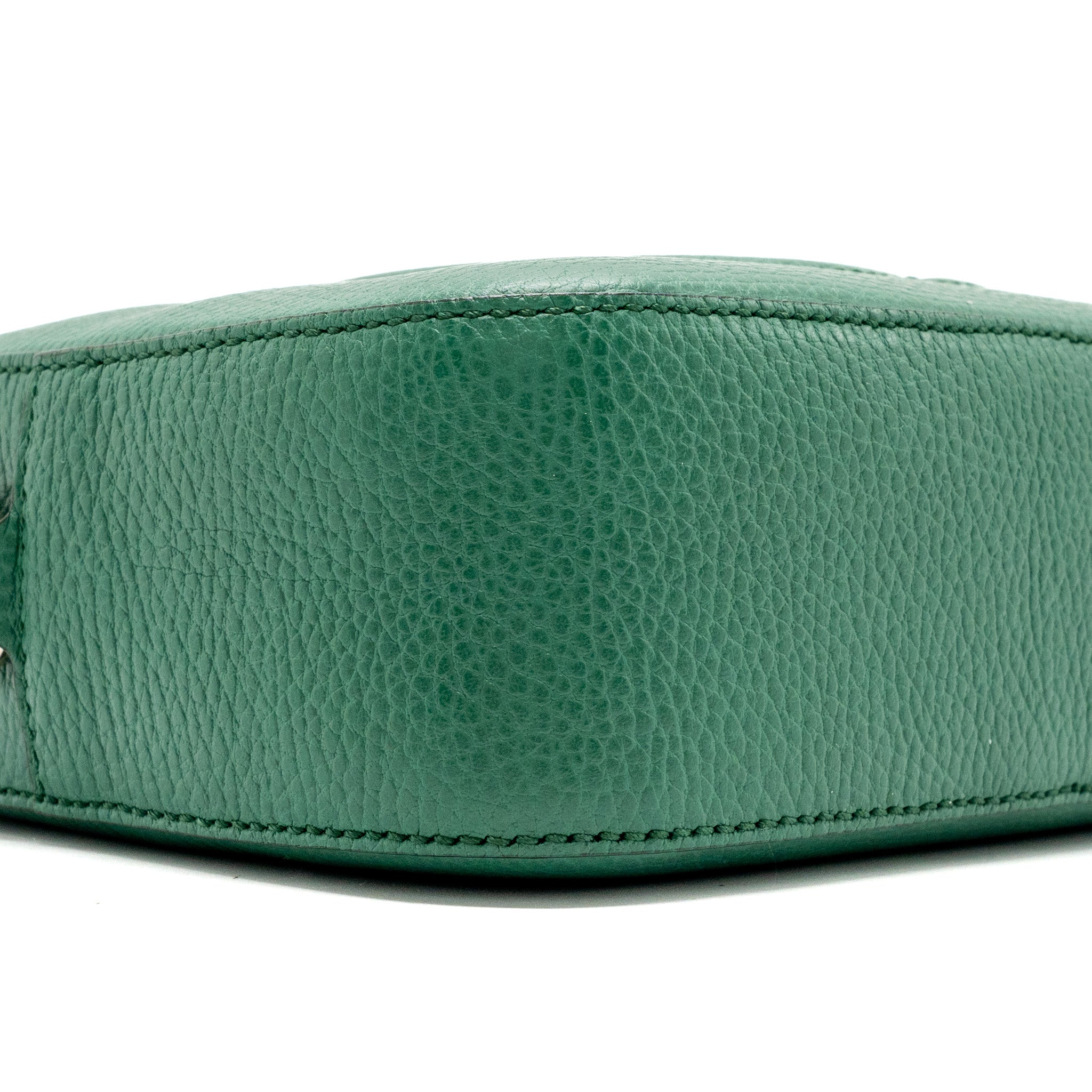 GUCCI DISCO SOHO CAMERA BAG CALFSKIN GREEN LGHW - Image 6