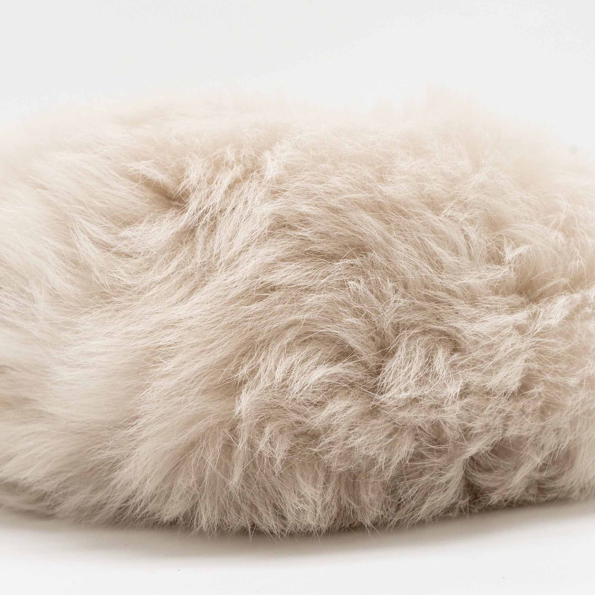 MIU MIU WANDER BAG SHEARLING LIGHT GREY GHW - Image 7
