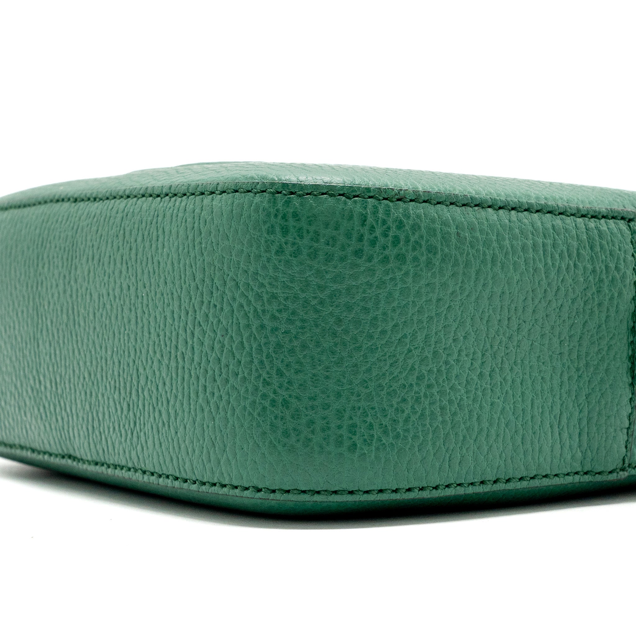 GUCCI DISCO SOHO CAMERA BAG CALFSKIN GREEN LGHW - Image 7