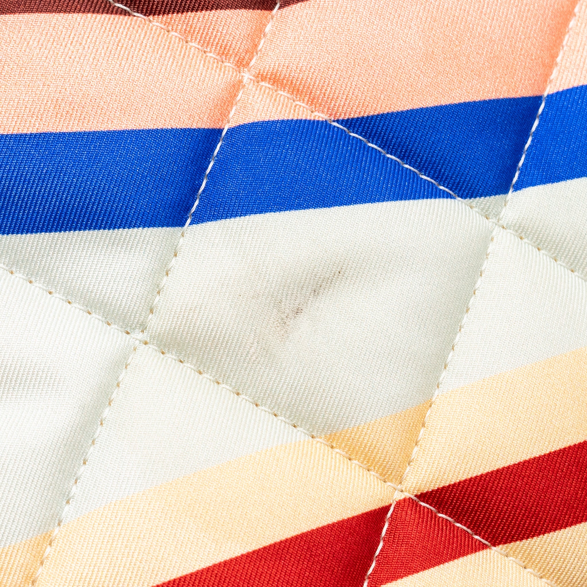 CHANEL LARGE QUILTED SINGLE FLAP BAG FABRIC MULTICOLOUR SHW - Image 14