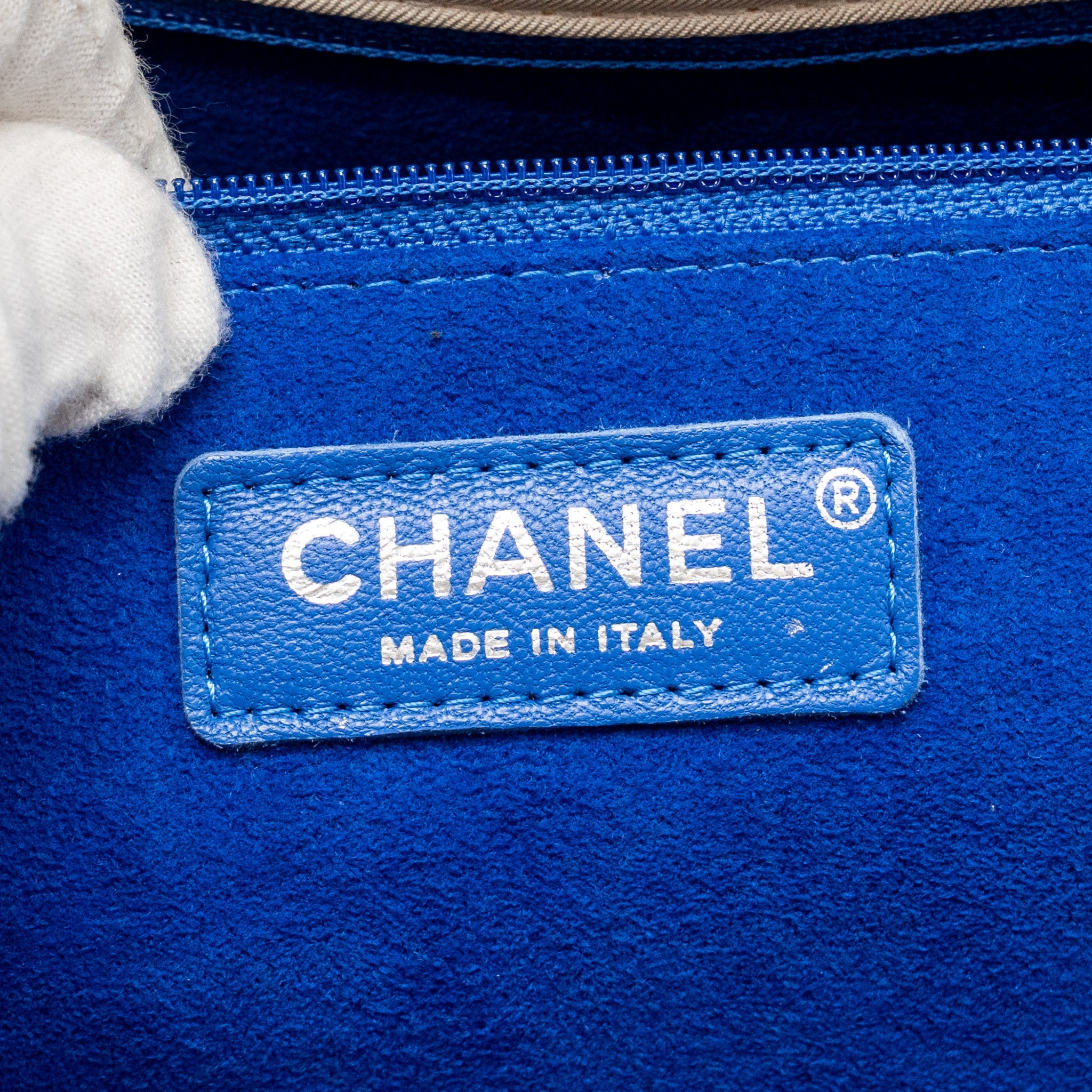 CHANEL LARGE QUILTED SINGLE FLAP BAG FABRIC MULTICOLOUR SHW - Image 18