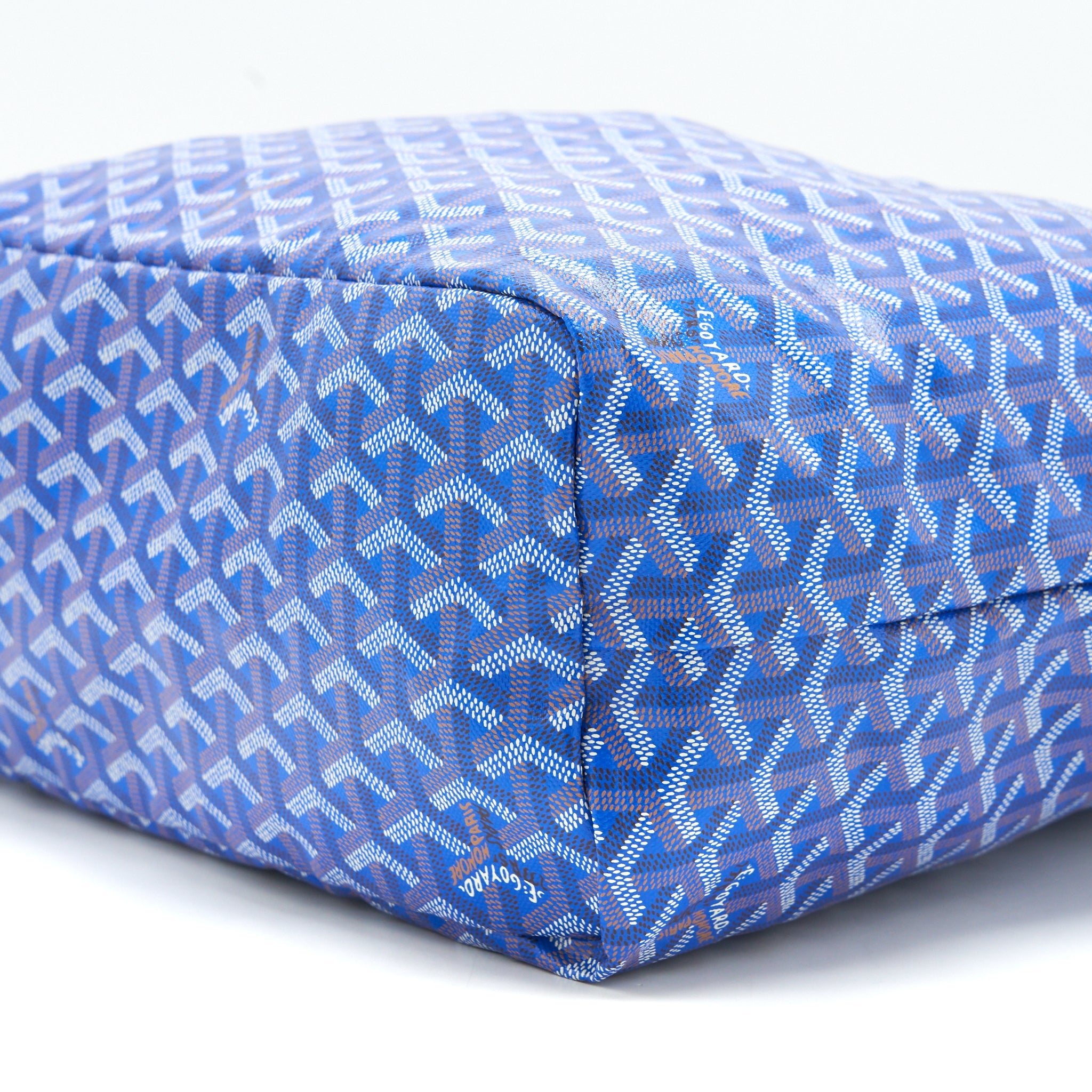 GOYARD SAINT LOUIS TOTE BAG PM BLUE - Image 8