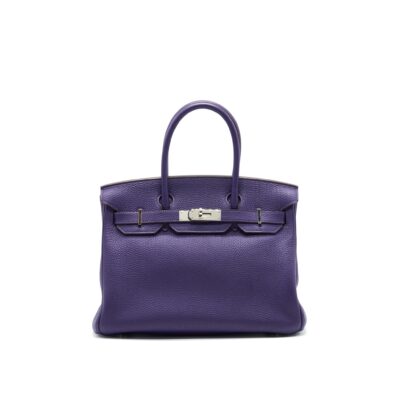 HERMES BIRKIN 30 PURPLE SHW