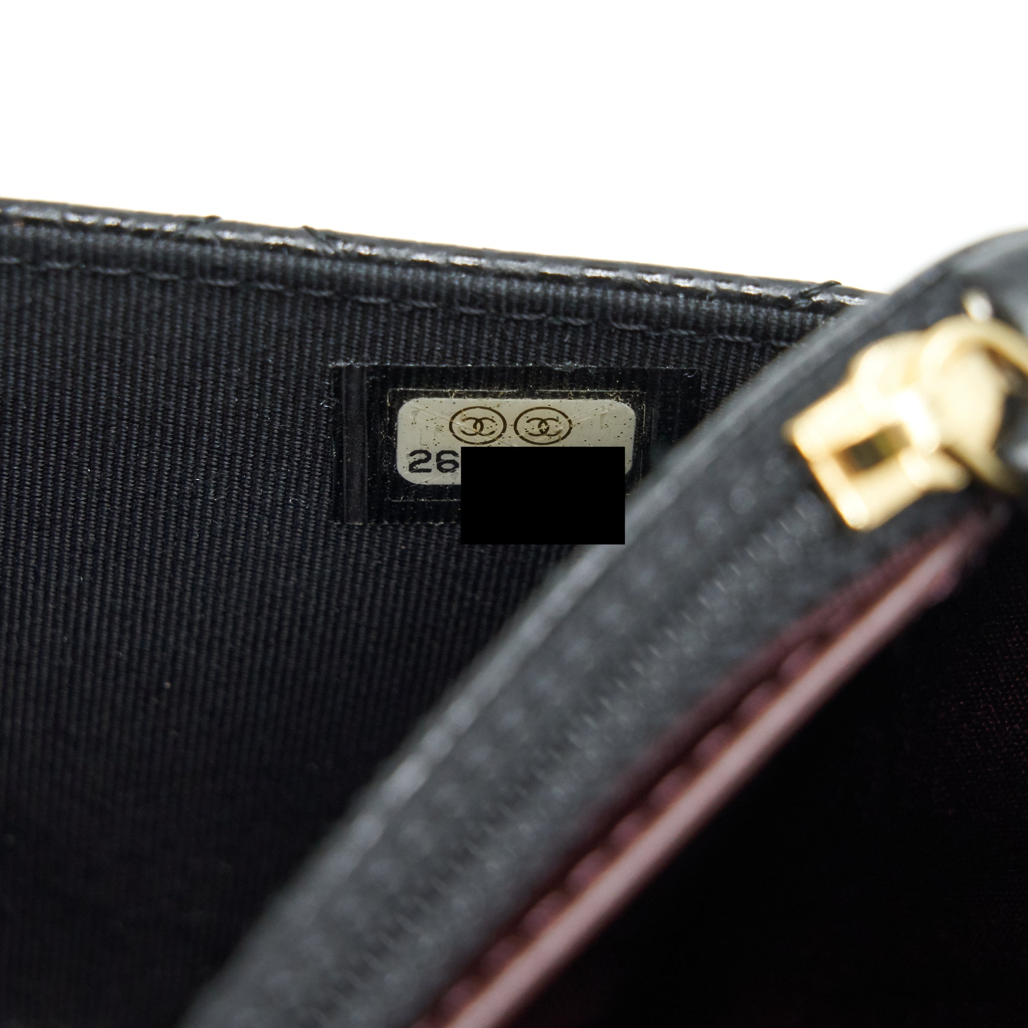 CHANEL WALLET ON CHAIN CAVIAR BLACK GHW - Image 12