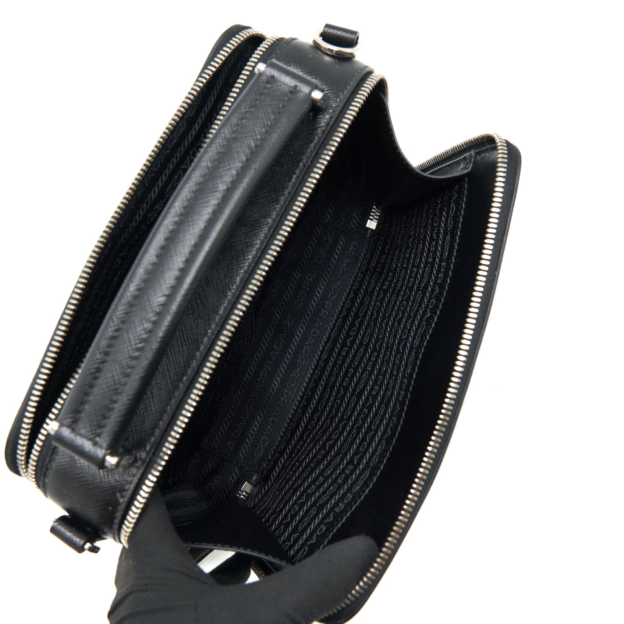 PRADA CROSSBODY CAMERA BAG BLACK SHW - Image 6