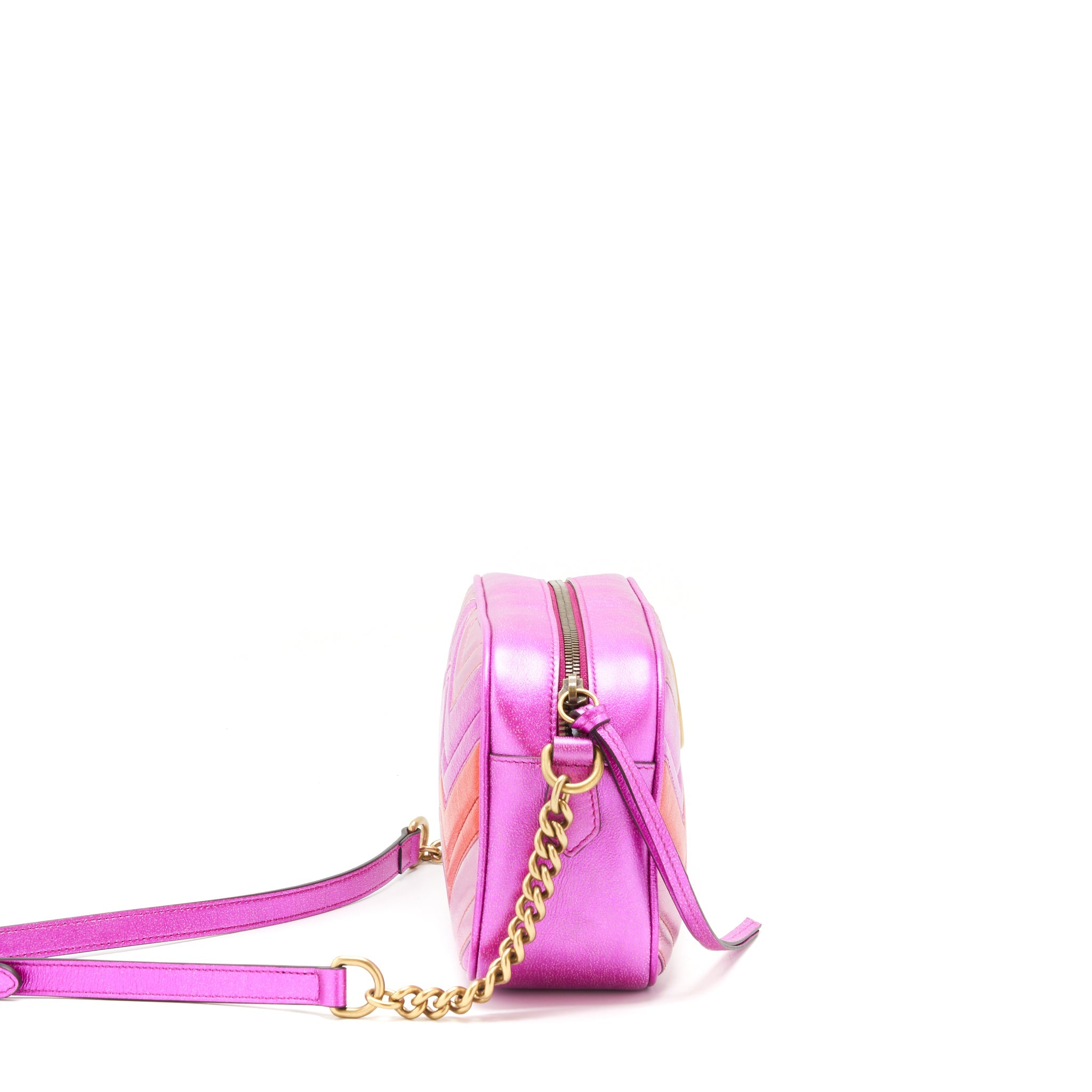GUCCI GG MARMONT MATELASSÉ SMALL SHOULDER BAG MULTICOLOUR - Image 3