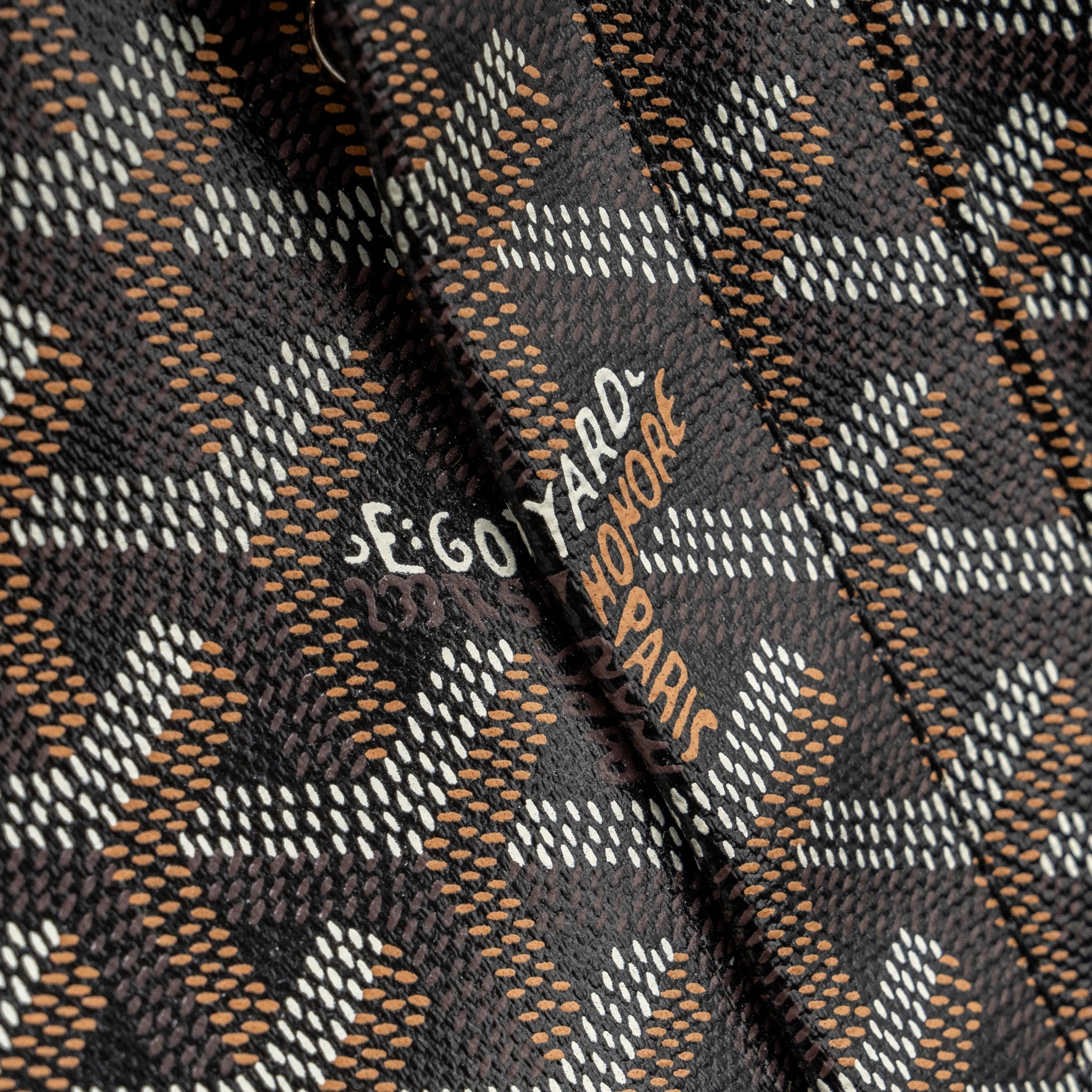 GOYARD ALPIN BACKPACK GOYARDINE CANVAS BLACK SHW - Image 8