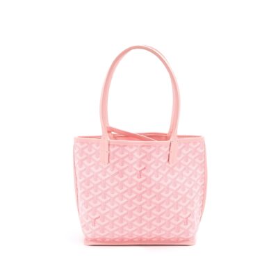 Alternative view of GOYARD LIMITED EDITION ANJOU MINI BAG CANVAS/CALFSKIN PINK SHW