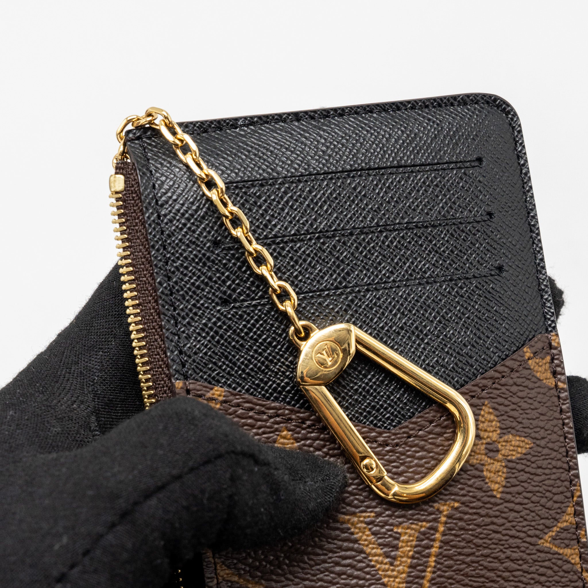 LOUIS VUITTON CARD HOLDER RECTO VERSO MONOGRAM CANVAS GHW - Image 8