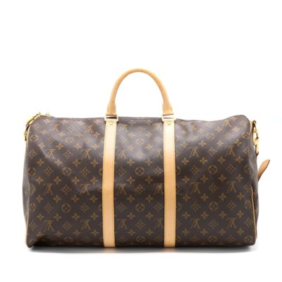 Alternative view of LOUIS VUITTON KEEPALL BANDOULIRE 50 MONOGRAM CANVAS GHW