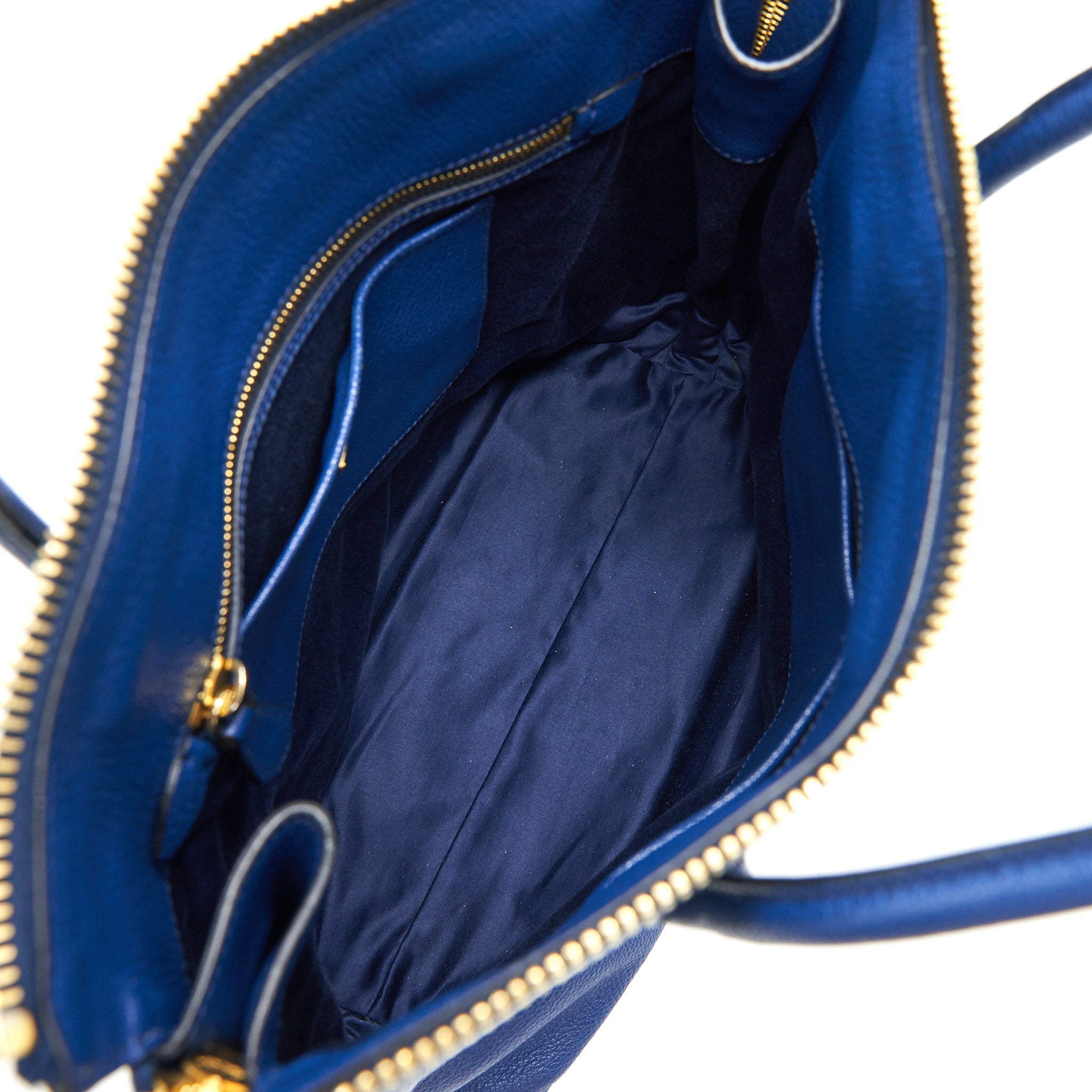 MIU MIU BLUE STUDDED TOTE BAG - Image 6