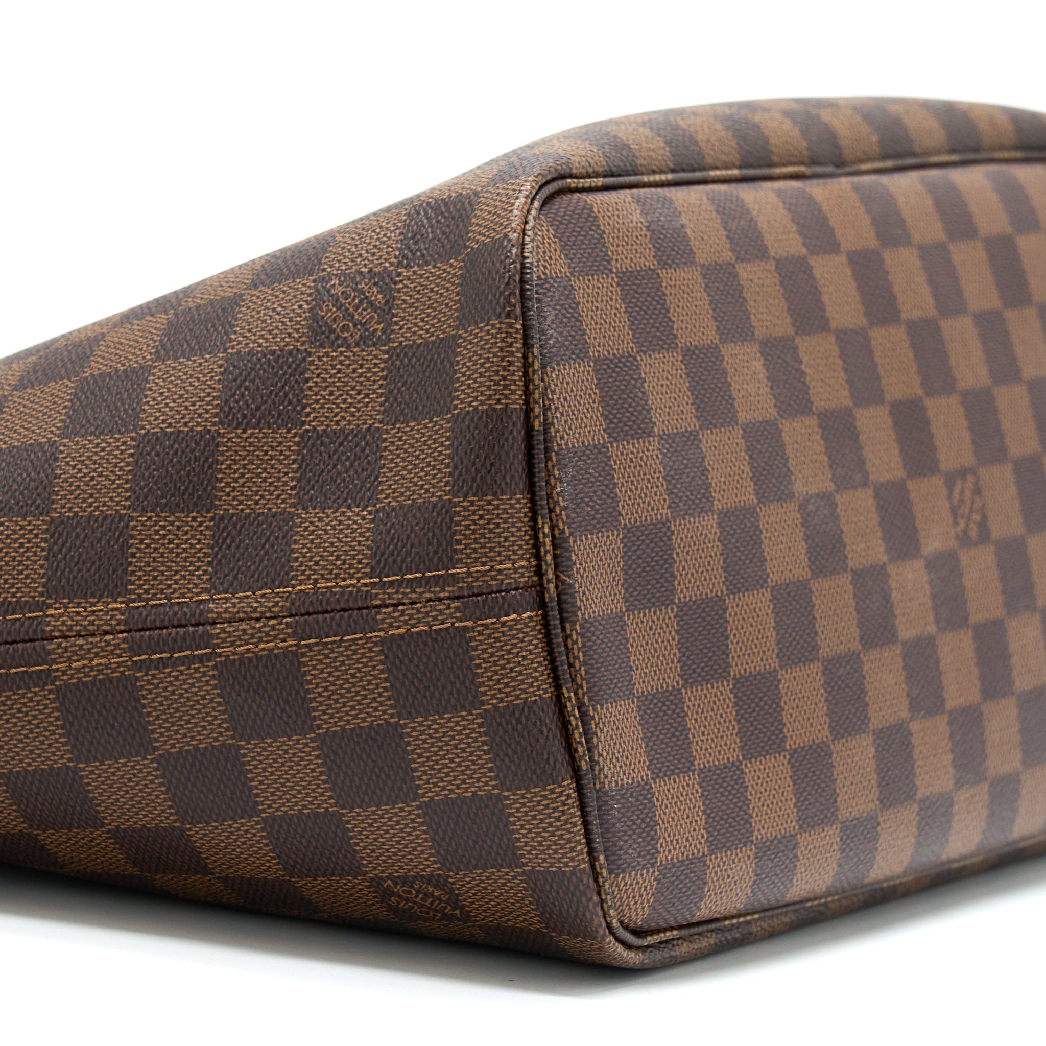 LOUIS VUITTON NEVERFULL MM DAMIER EBENE CHERRY GHW - Image 9