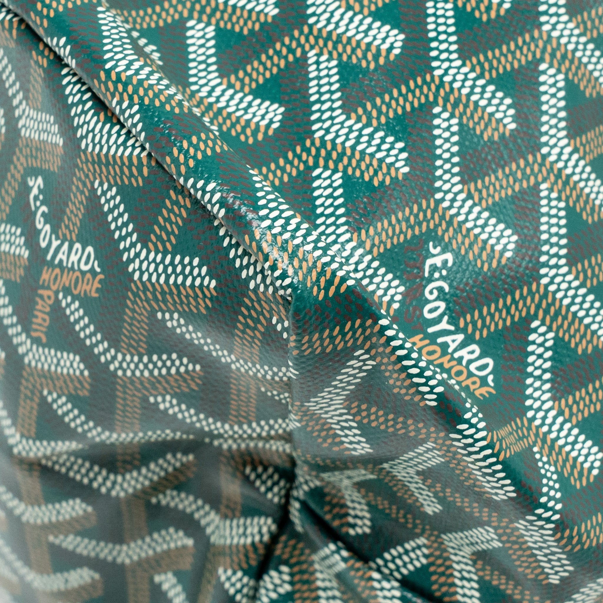 GOYARD SAINT LOUIS PM TOTE GOYARDINE CANVAS GREEN SHW - Image 8