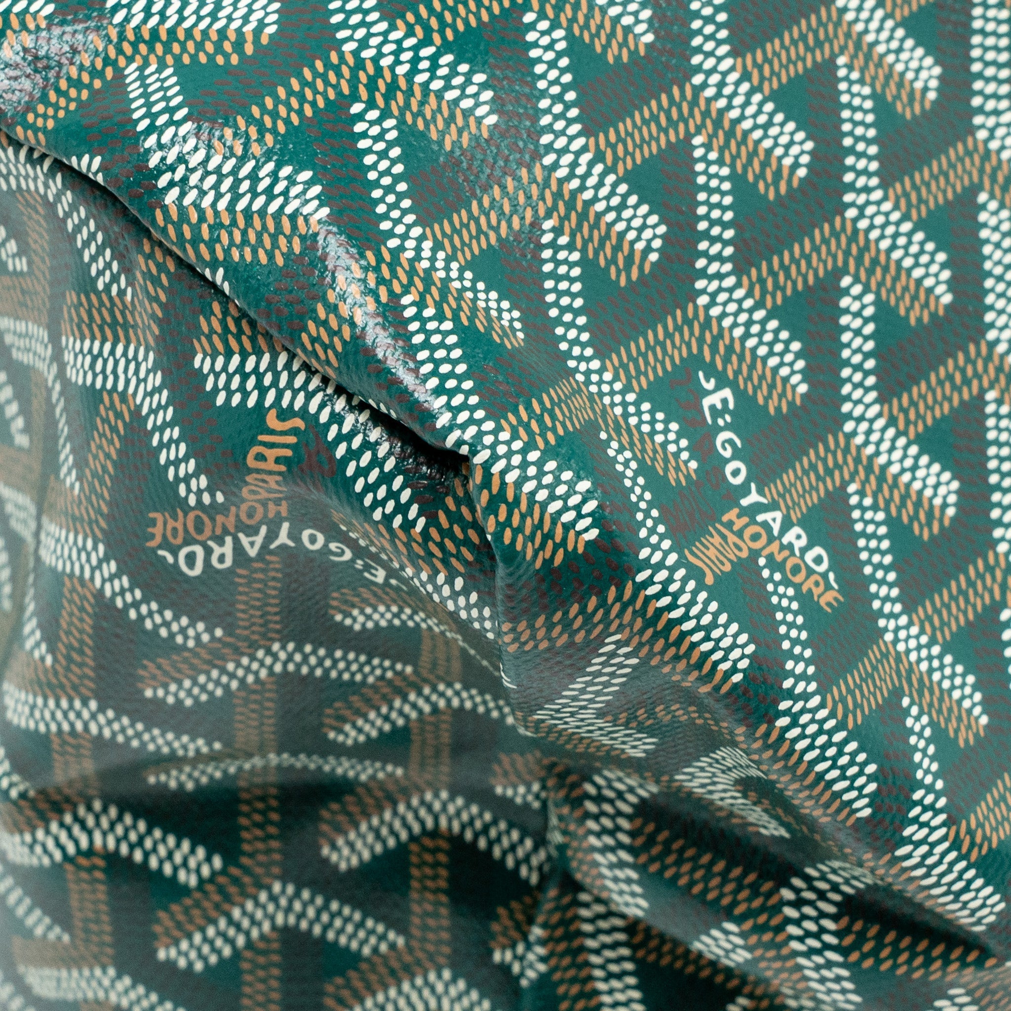 GOYARD SAINT LOUIS PM TOTE GOYARDINE CANVAS GREEN SHW - Image 10