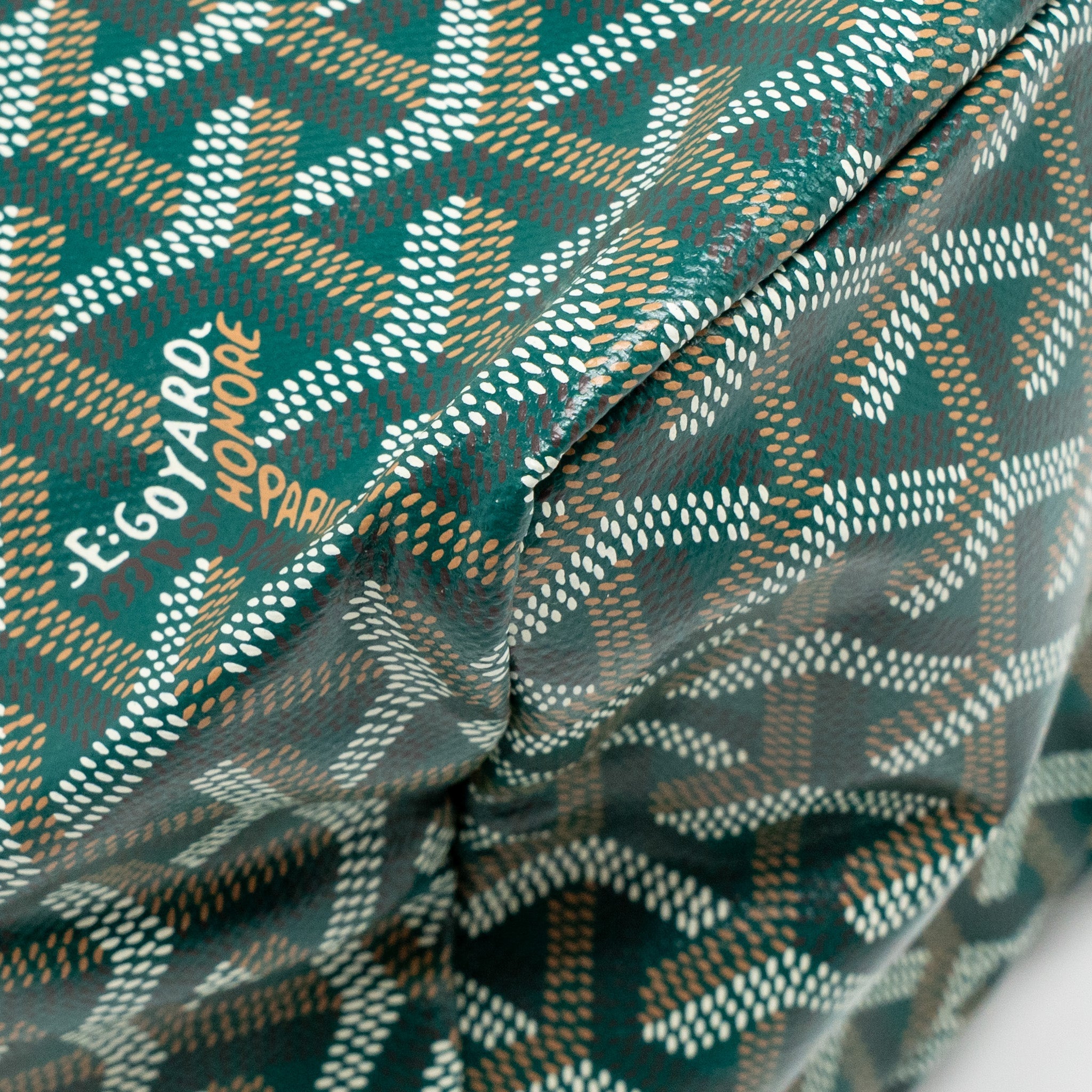 GOYARD SAINT LOUIS PM TOTE GOYARDINE CANVAS GREEN SHW - Image 11