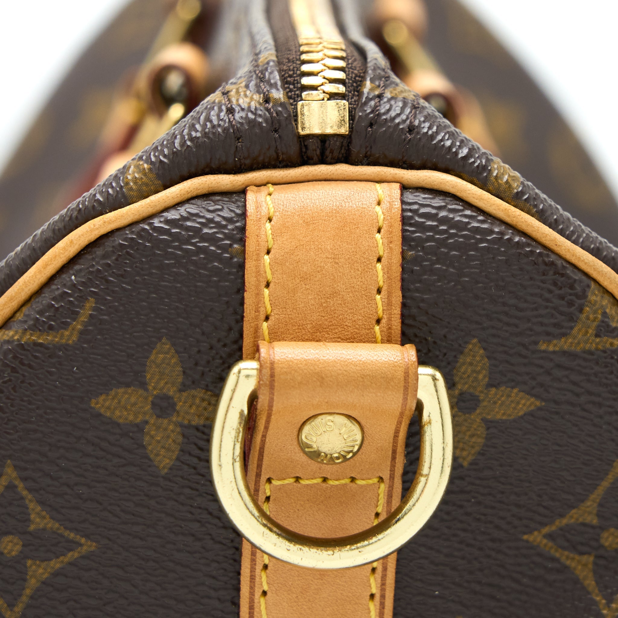 LOUIS VUITTON SPEEDY 35 MONOGRAM CANVAS GHW - Image 11