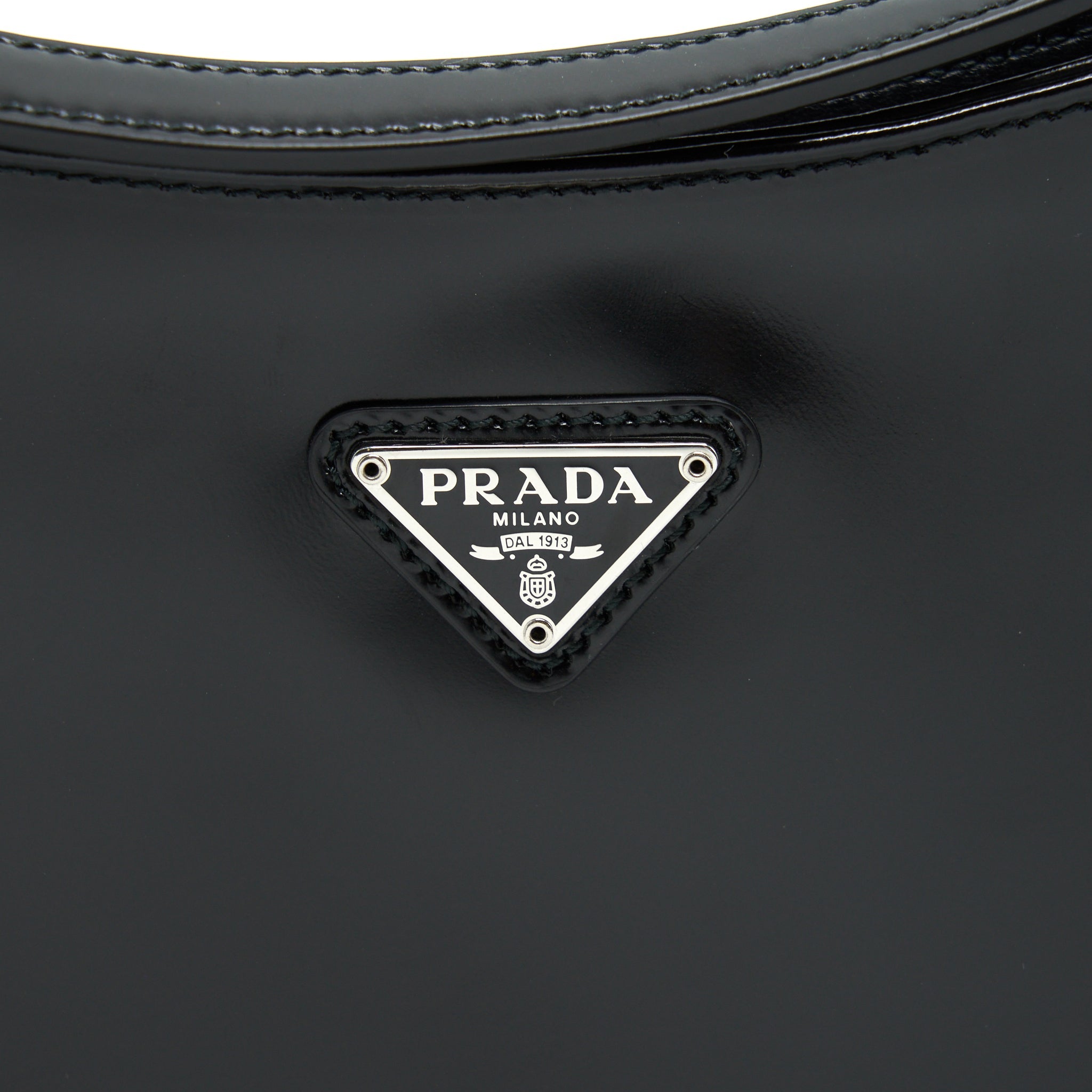 PRADA CLEO BAG CALFSKIN BLACK SHW - Image 4