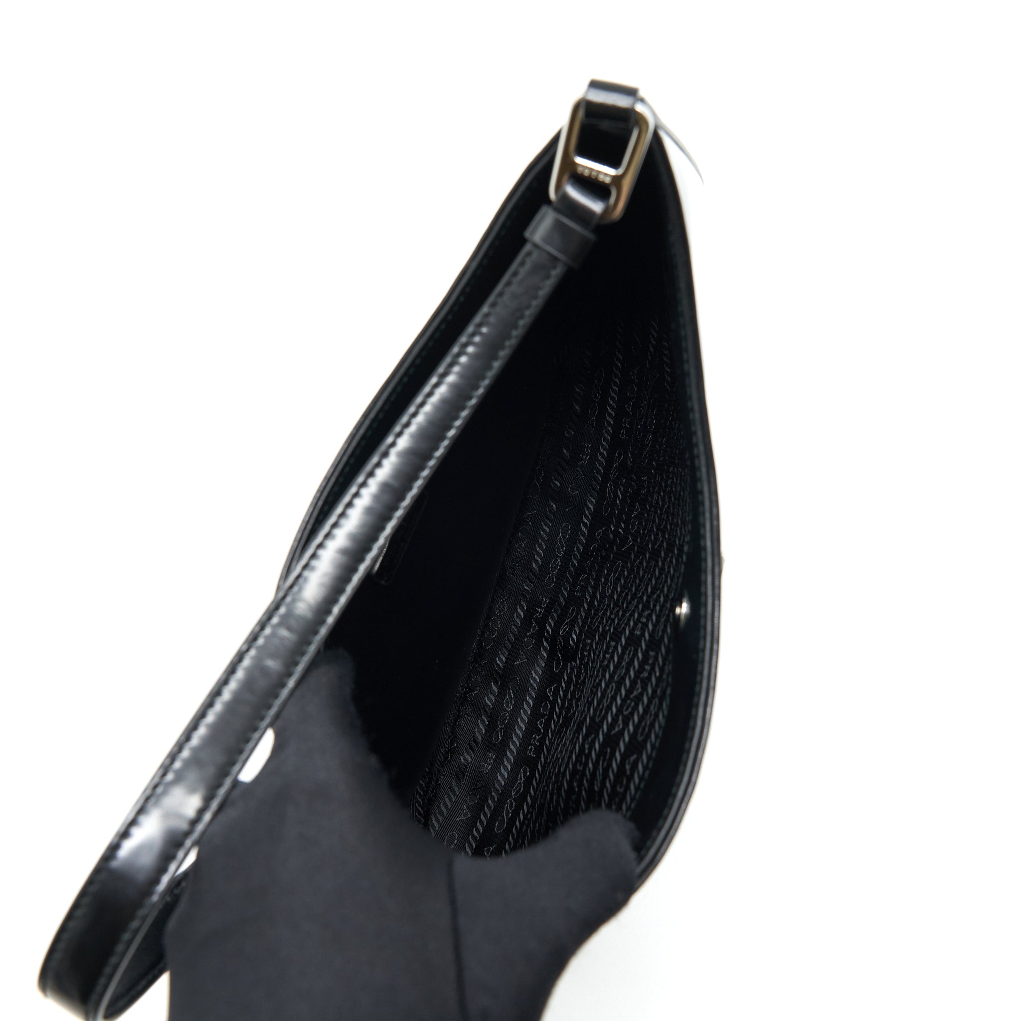 PRADA CLEO BAG CALFSKIN BLACK SHW - Image 3