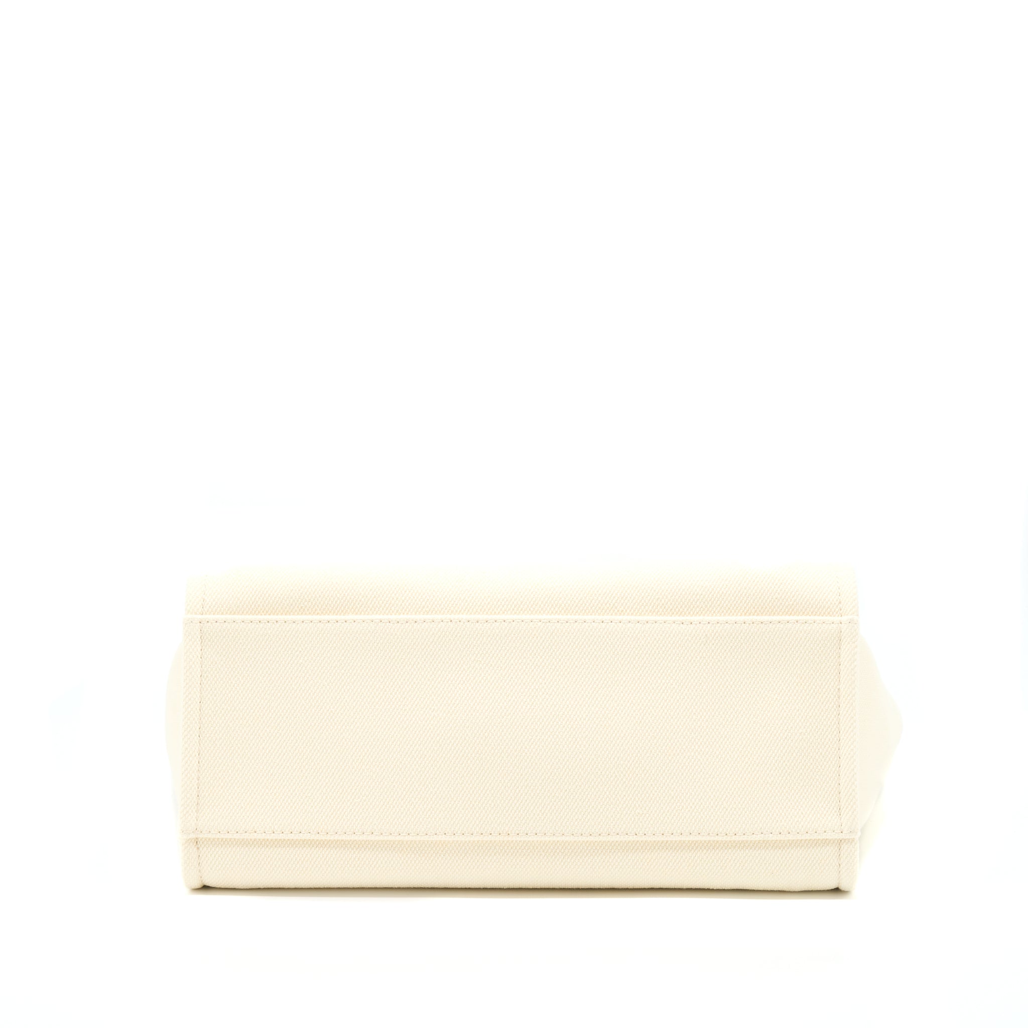 CHANEL DEAUVILLE PEARL TOTE CANVAS GHW - Image 5
