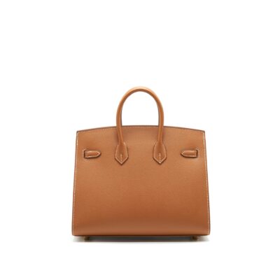 Alternative view of HERMES BIRKIN 25 SELLIER GOLD WITH GHW EPSOM LEATHER
