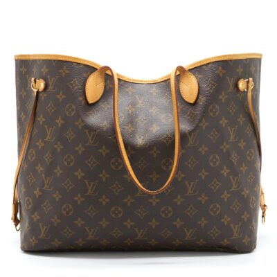 LOUIS VUITTON NEVERFULL GM MONOGRAM CANVAS GHW