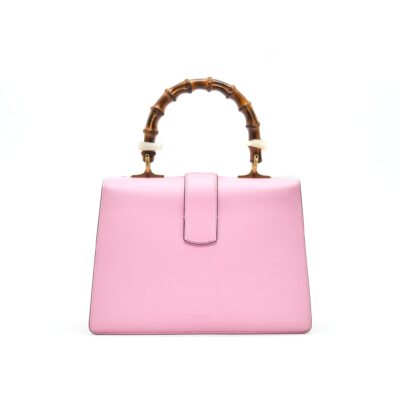 Alternative view of GUCCI DIONYSUS BAMBOO TOP HANDLE BAG EMBROIDERED LEATHER MEDIUM PINK