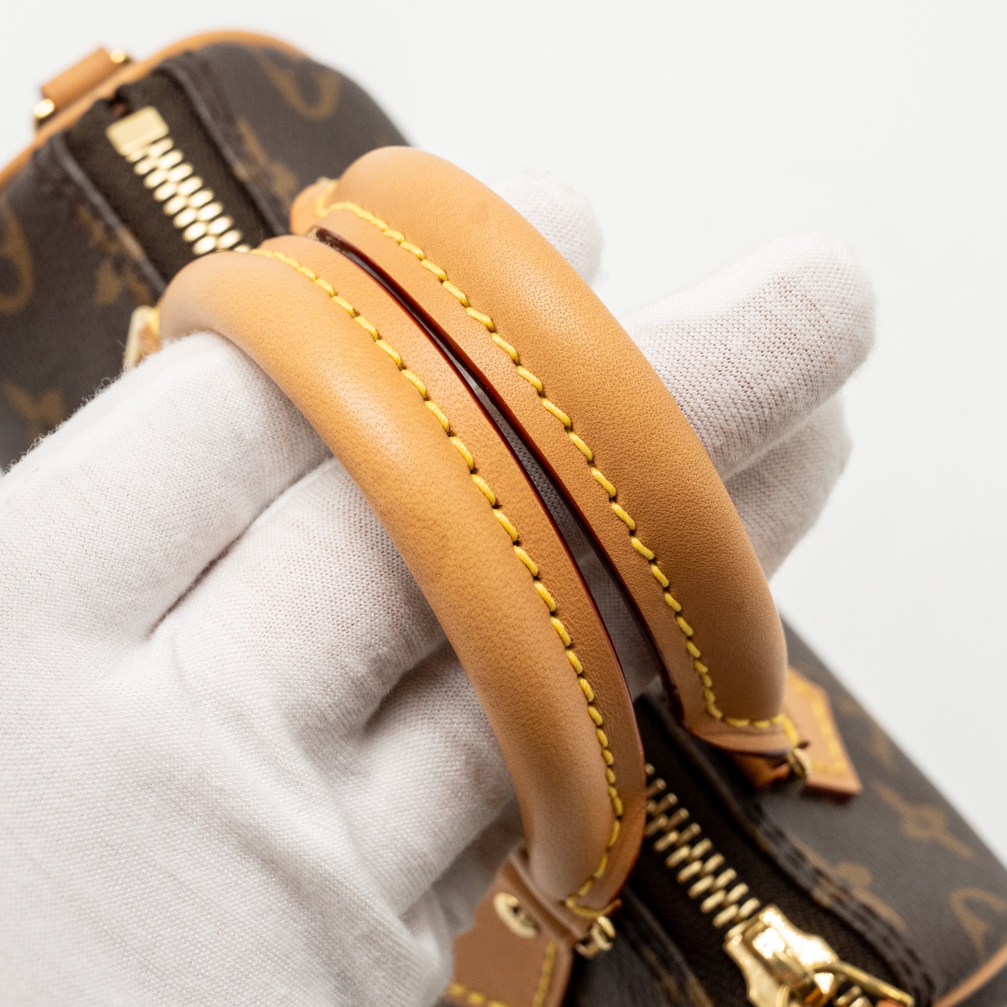 LOUIS VUITTON NANO SPEEDY MONOGRAM CANVAS GHW - Image 12