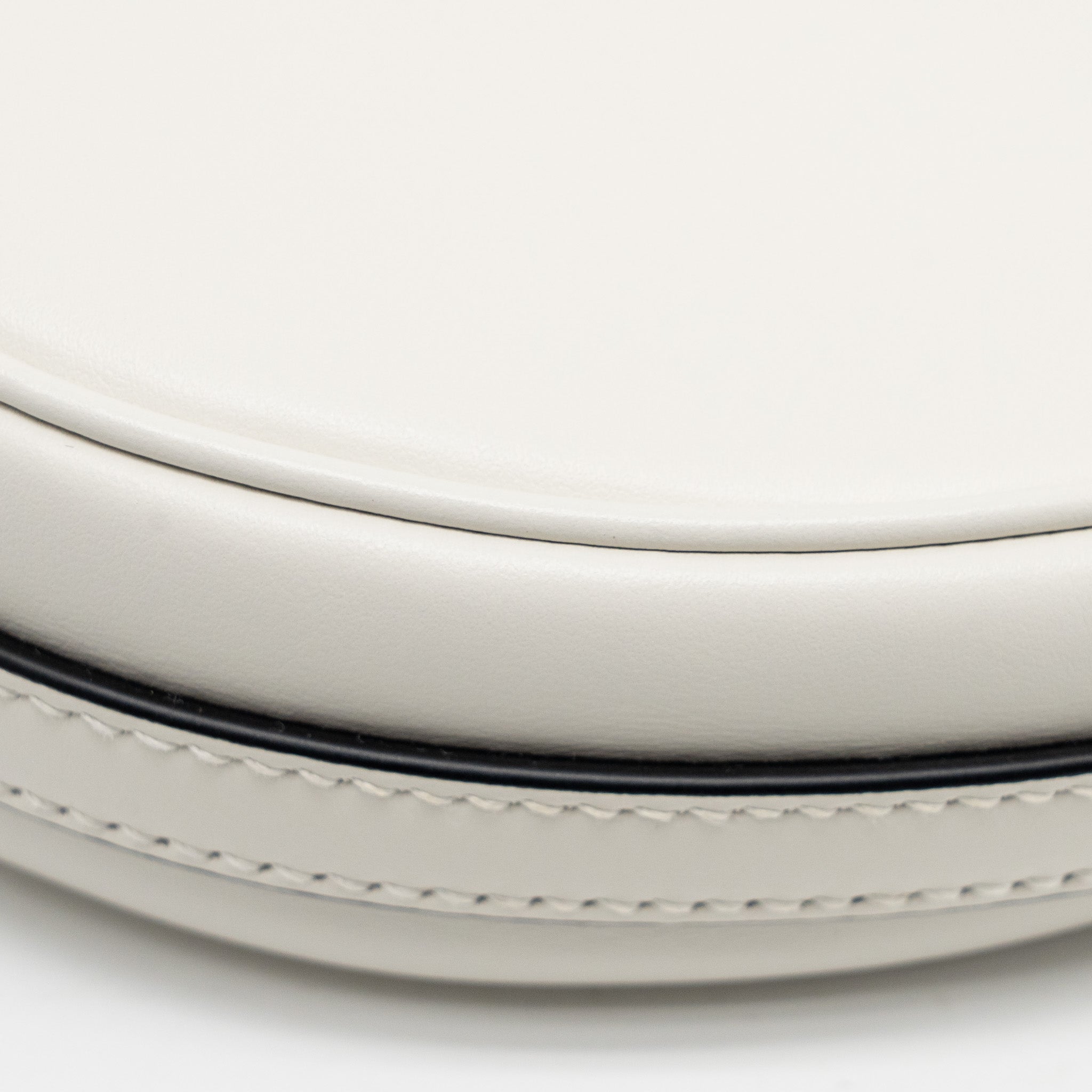 PRADA ARQUÉ SMALL SHOULDER BAG CALFSKIN WHITE GHW - Image 8