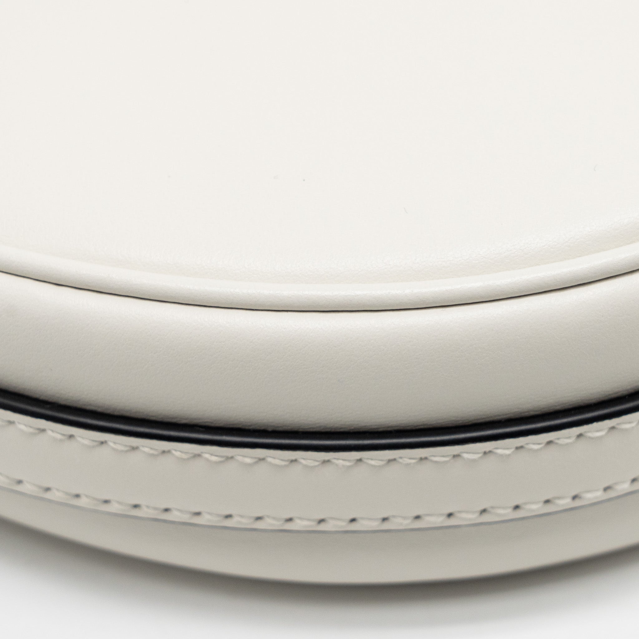 PRADA ARQUÉ SMALL SHOULDER BAG CALFSKIN WHITE GHW - Image 9