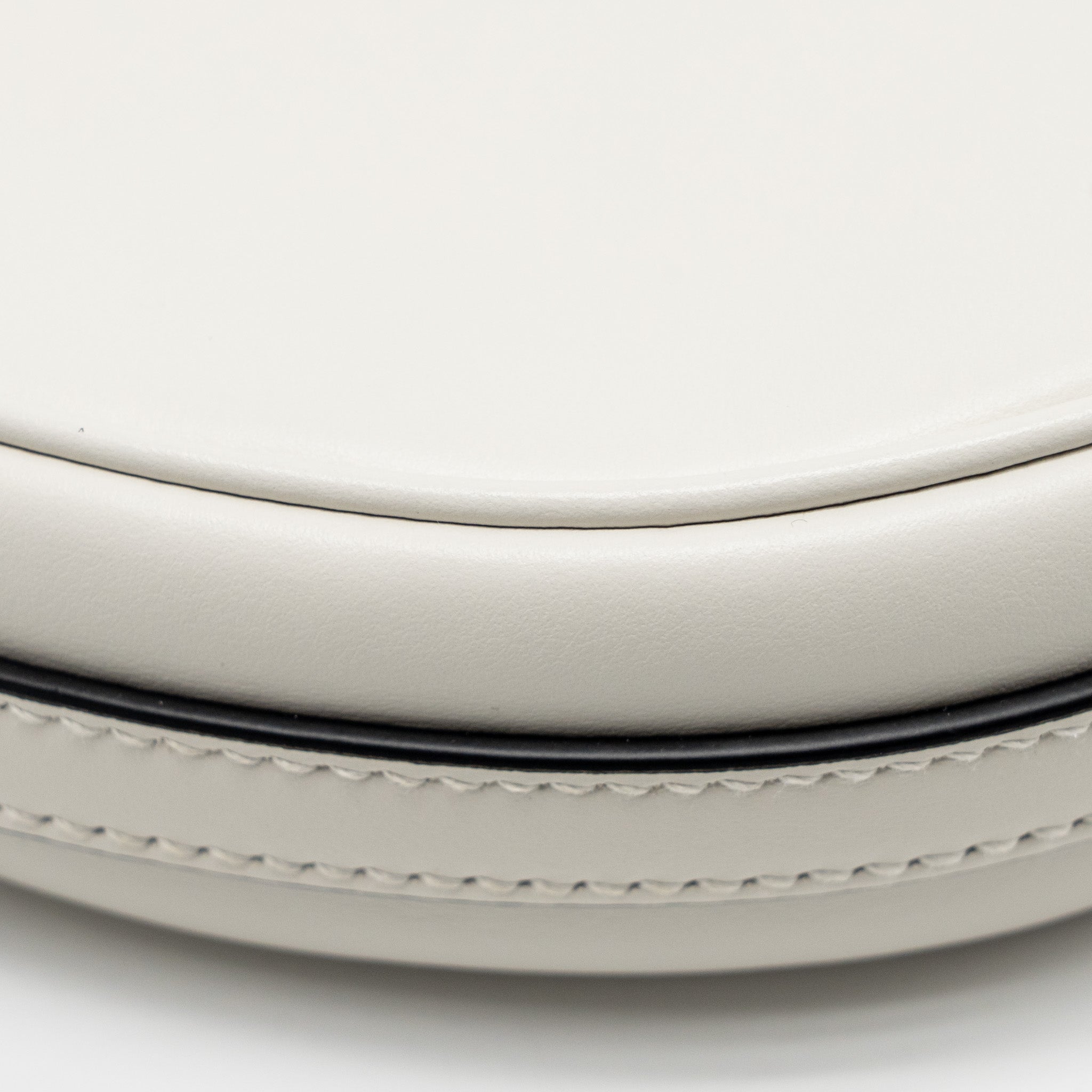 PRADA ARQUÉ SMALL SHOULDER BAG CALFSKIN WHITE GHW - Image 11
