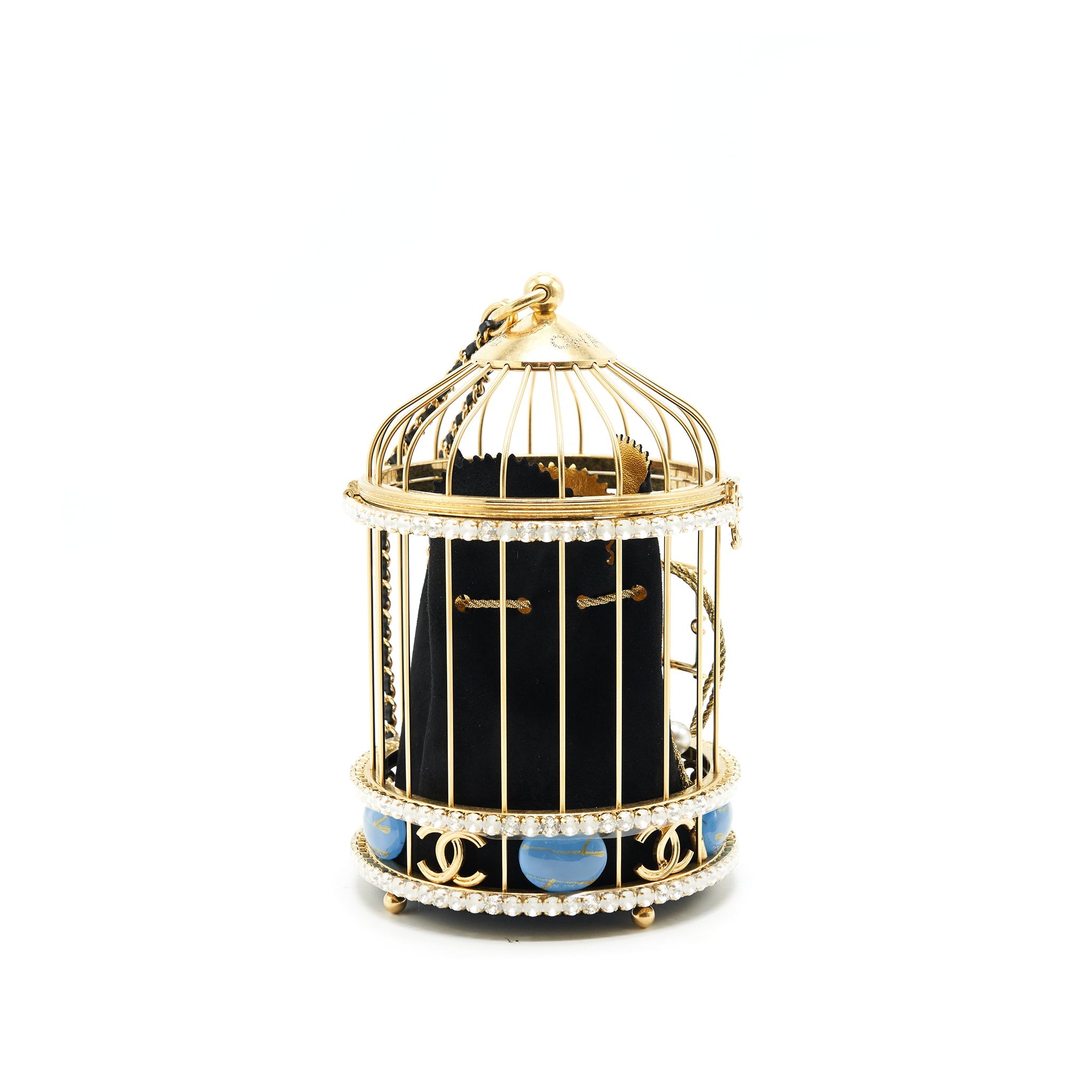 CHANEL BIRD CAGE BAG RUNWAY EVENING BAG - Image 2