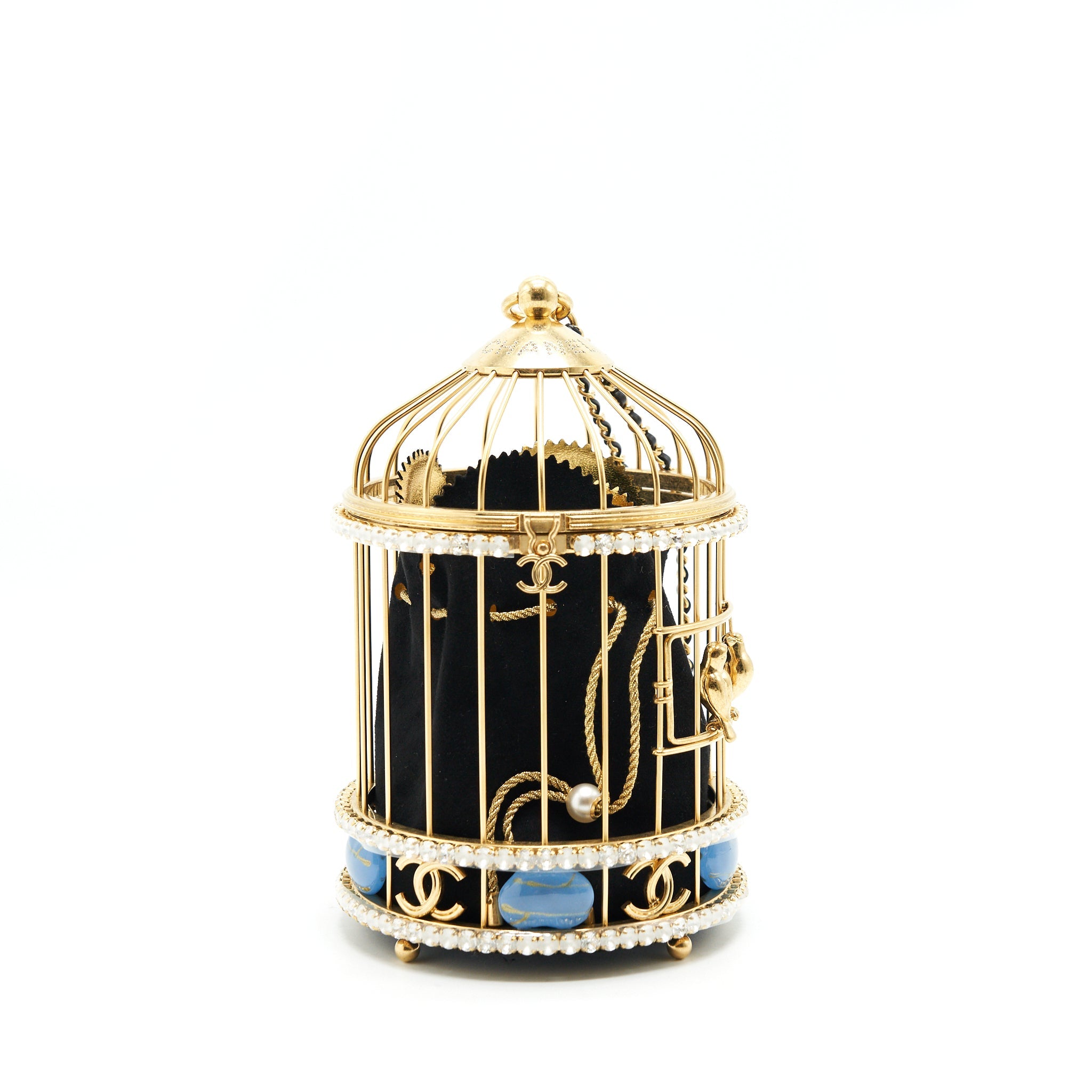 CHANEL BIRD CAGE BAG RUNWAY EVENING BAG - Image 3