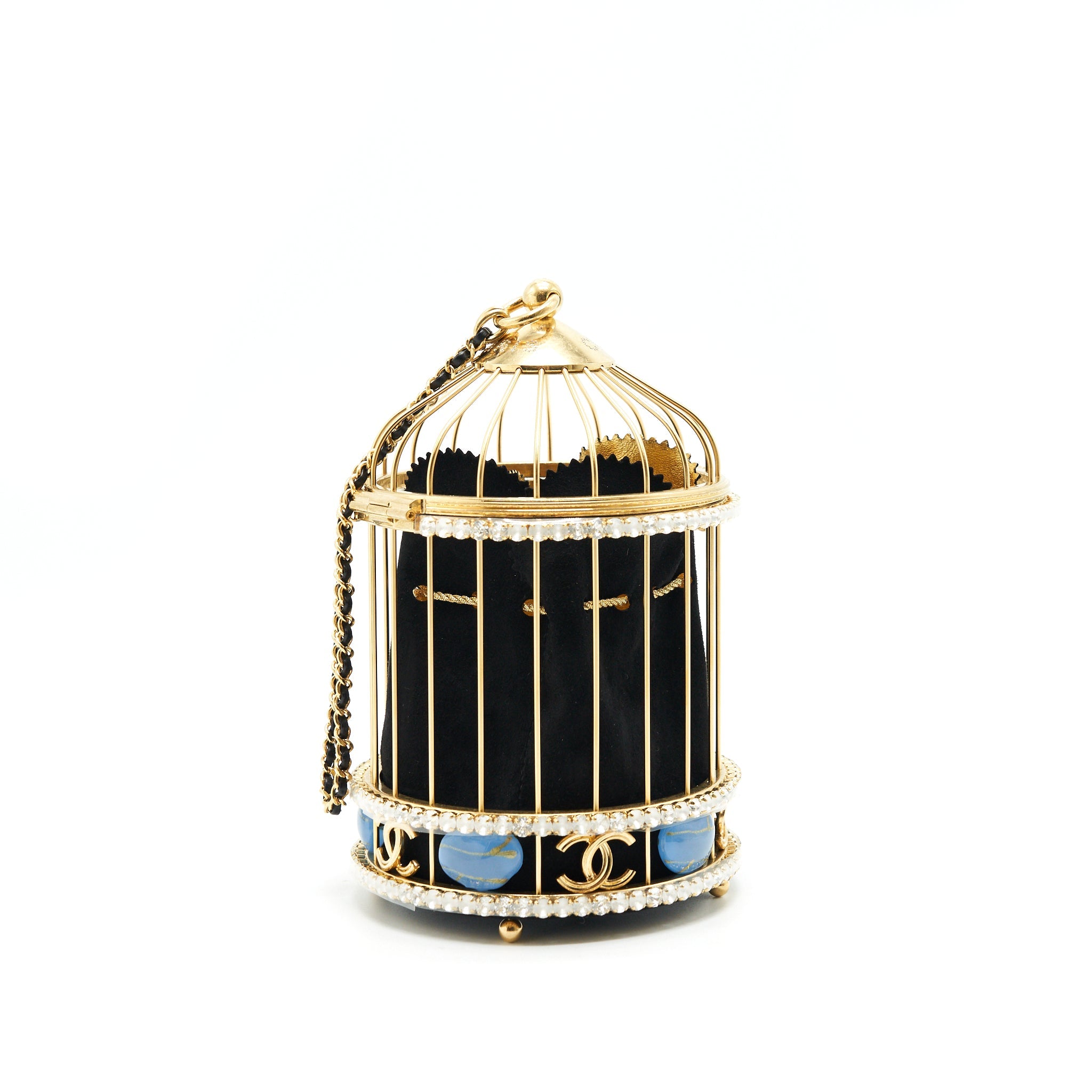 CHANEL BIRD CAGE BAG RUNWAY EVENING BAG - Image 4