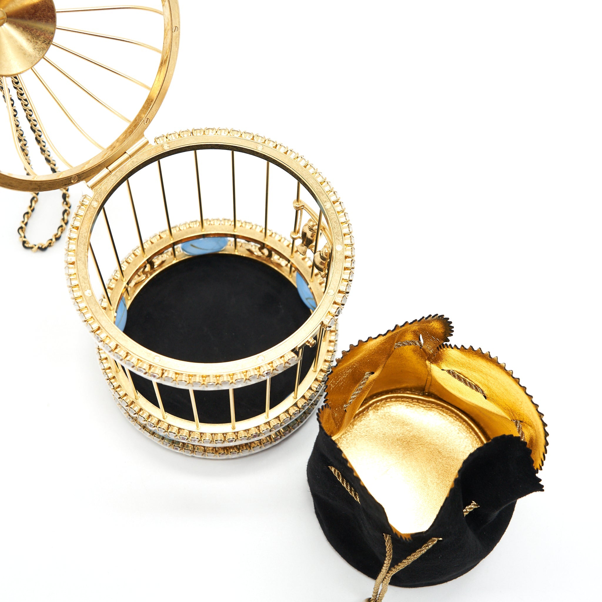 CHANEL BIRD CAGE BAG RUNWAY EVENING BAG - Image 8