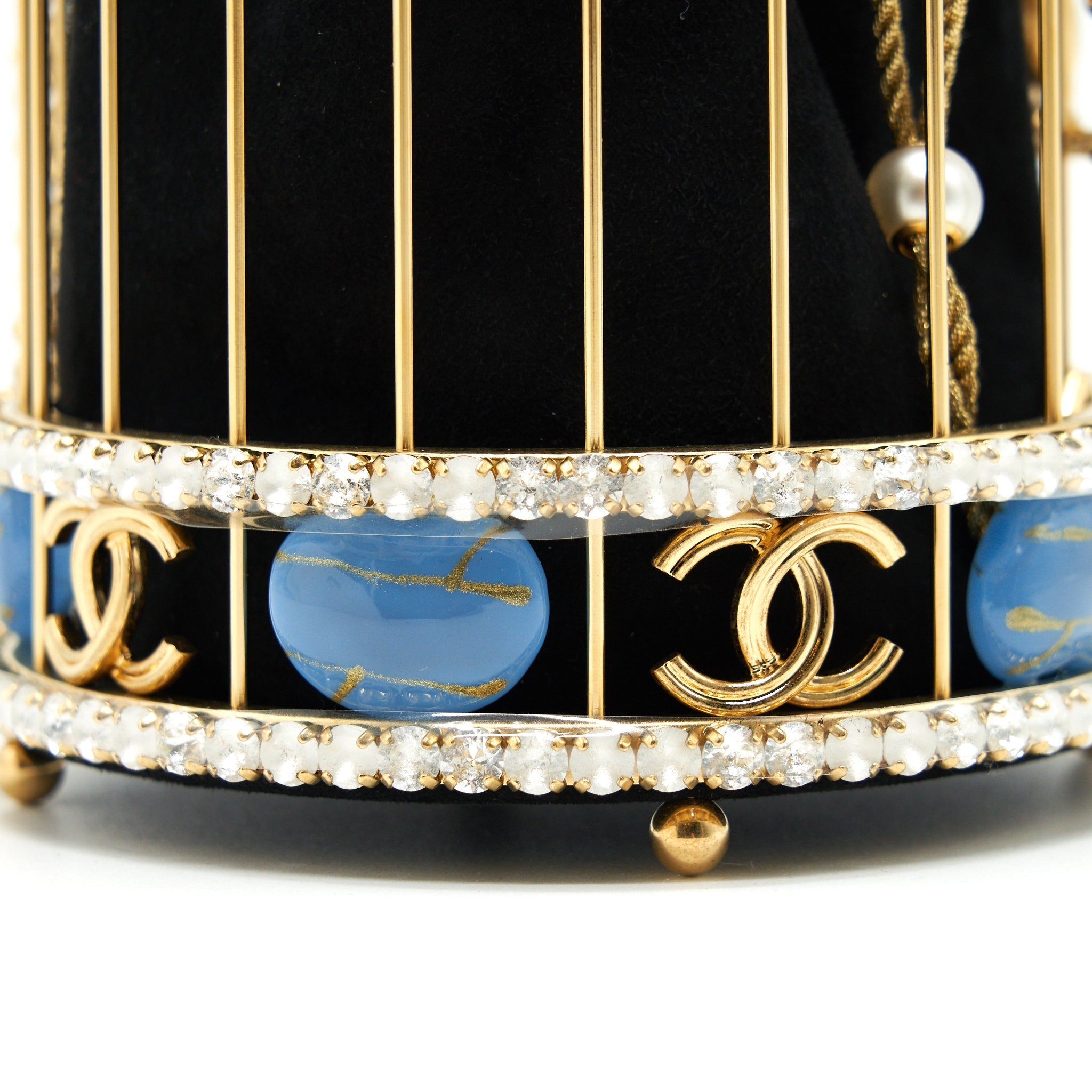 CHANEL BIRD CAGE BAG RUNWAY EVENING BAG - Image 10
