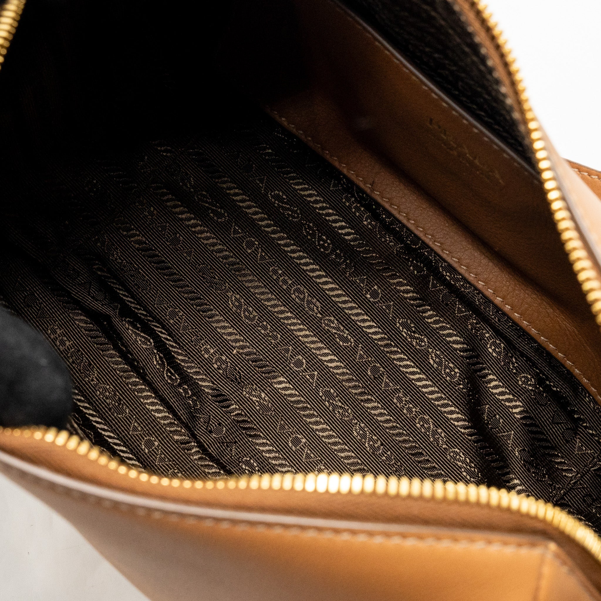 PRADA DARLING HANDBAG CALFSKIN CARAMEL GHW - Image 14