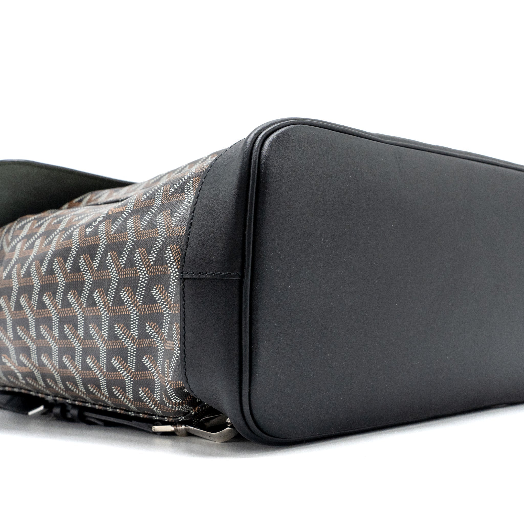 GOYARD ALPIN BACKPACK GOYARDINE CANVAS BLACK SHW - Image 6