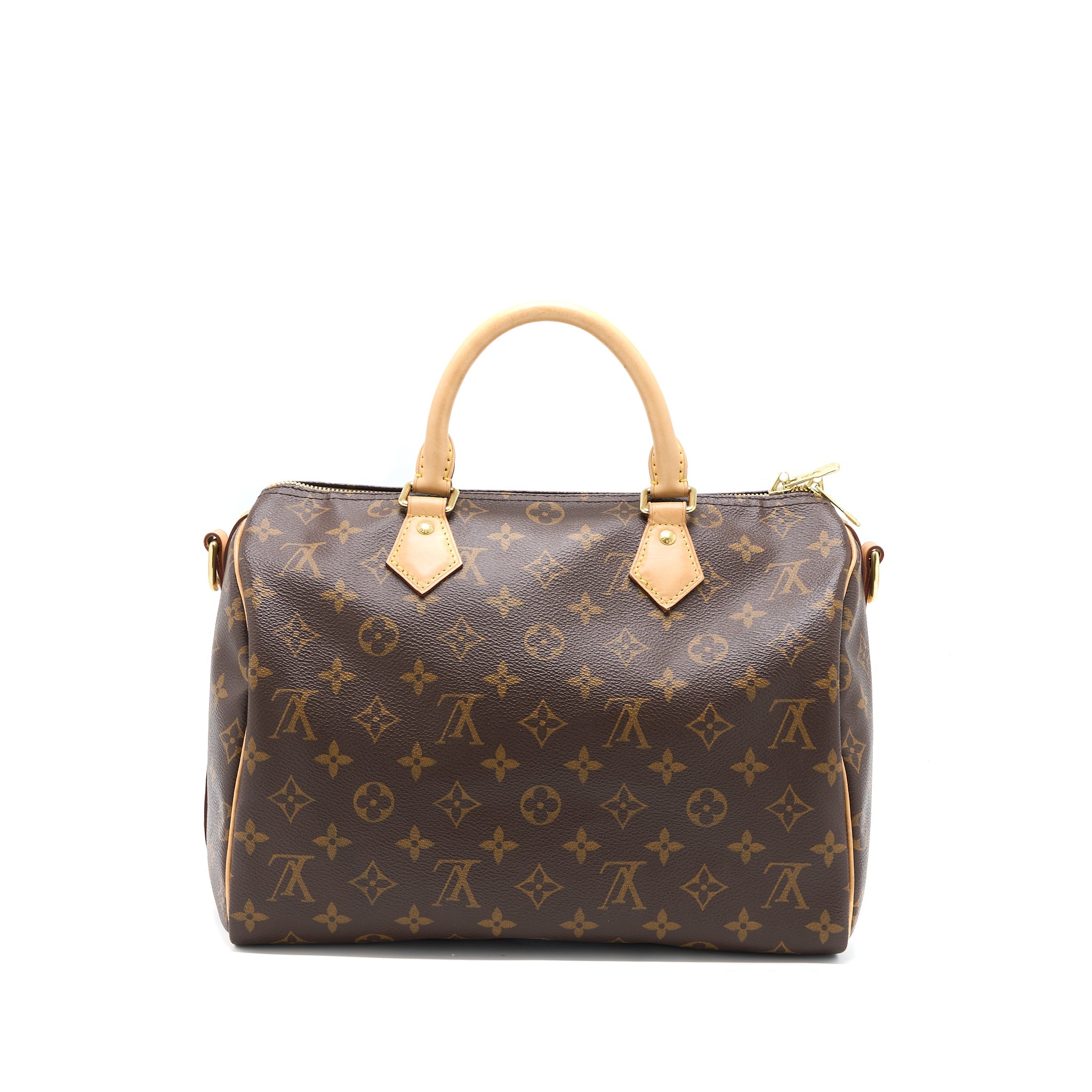 LOUIS VUITTON SPEEDY BANDOULIERE 30 MONOGRAM CANVAS GHW (NEW VERSION) - Image 2
