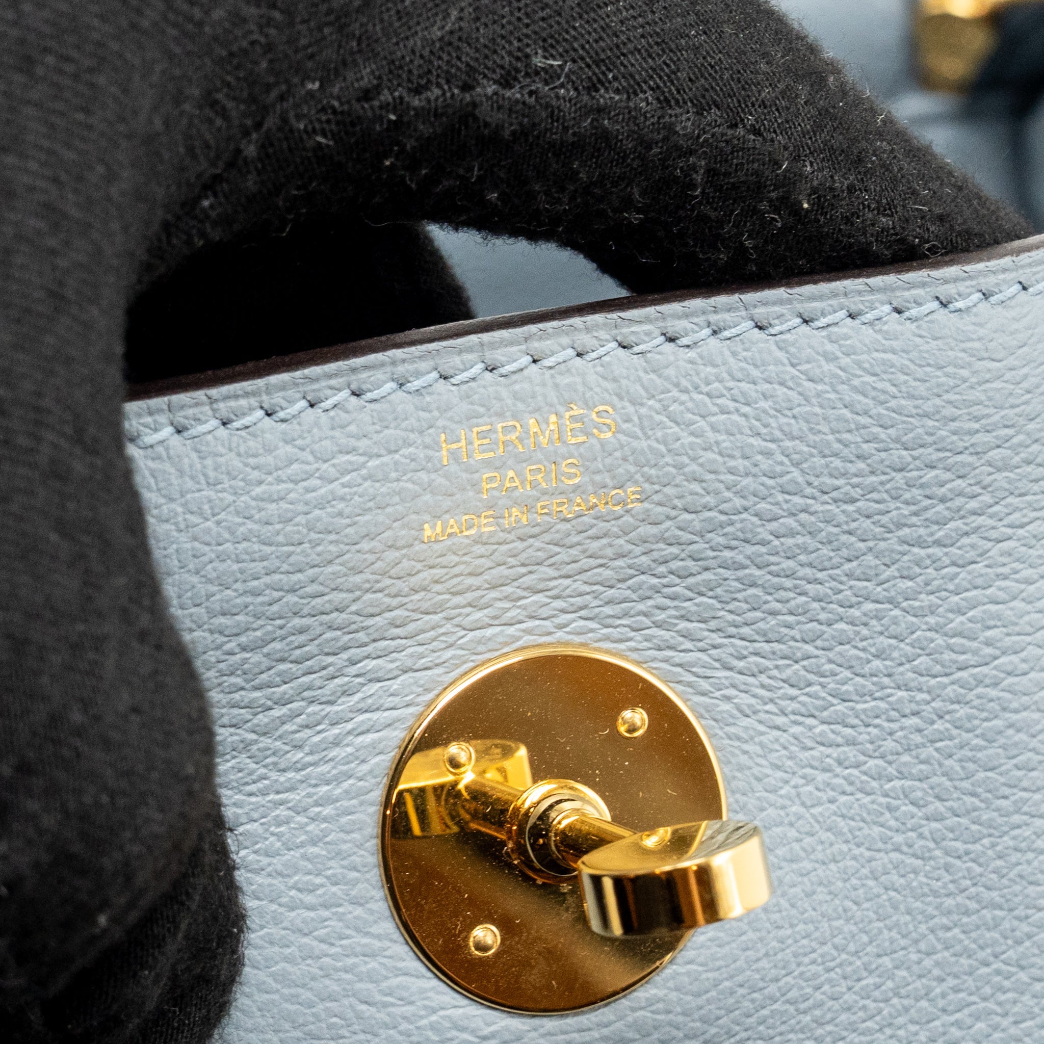 HERMES LINDY 26 EVERCOLOR BLEU LIN GHW - Image 15