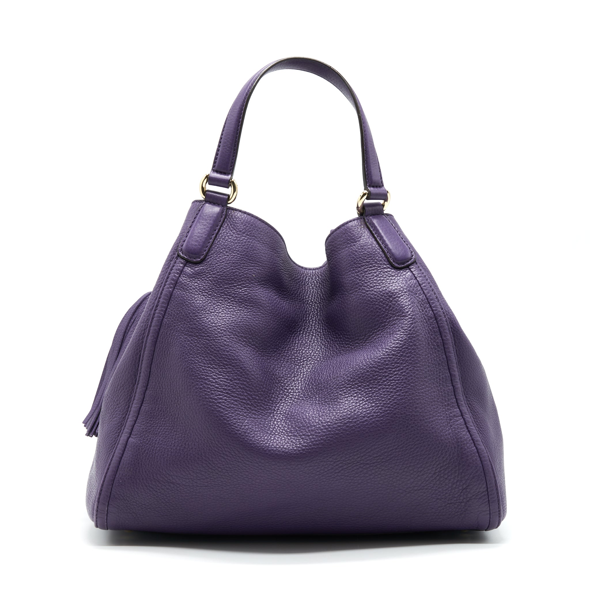GUCCI PURPLE SHOULDER TOTE BAG - Image 2